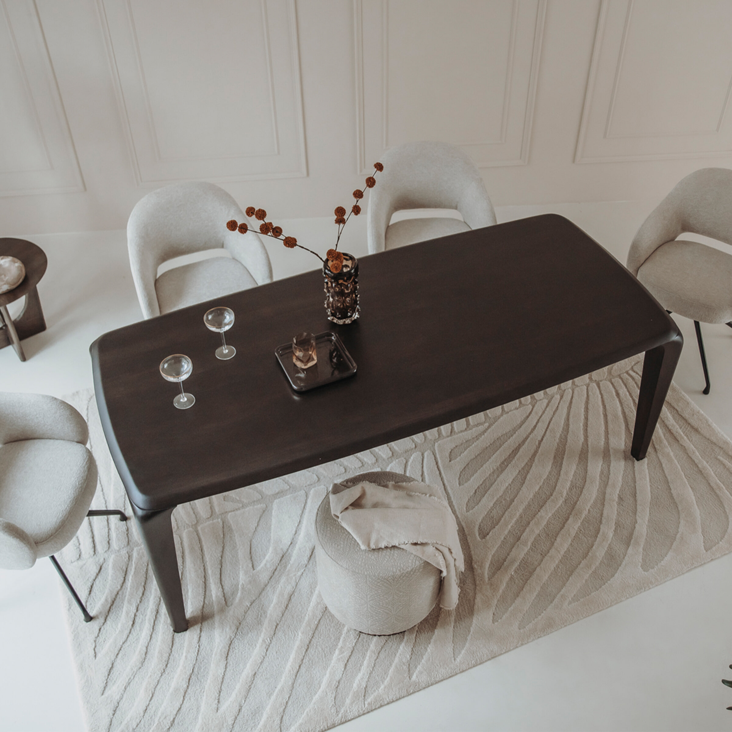 Tower Living Eettafel 'Ronta' Mangohout