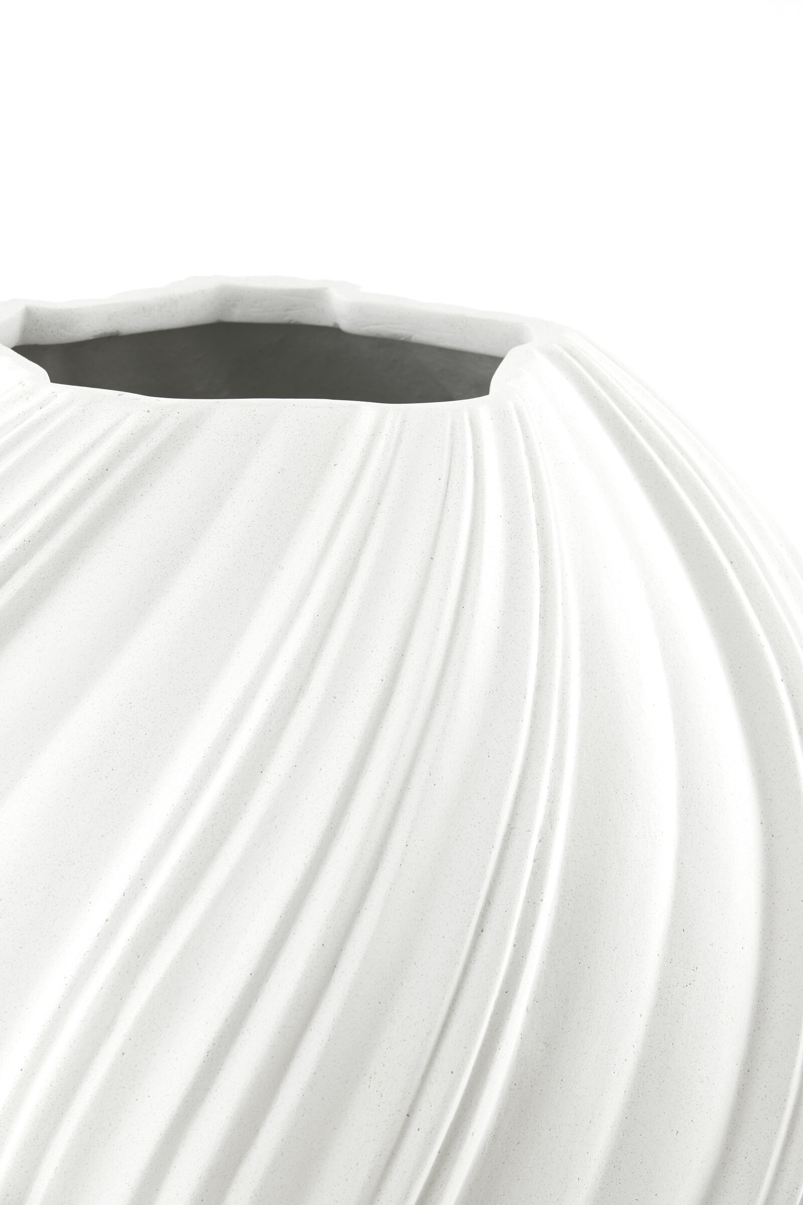Light & Living Vaas 'Yatung' 60cm, kleur Crème