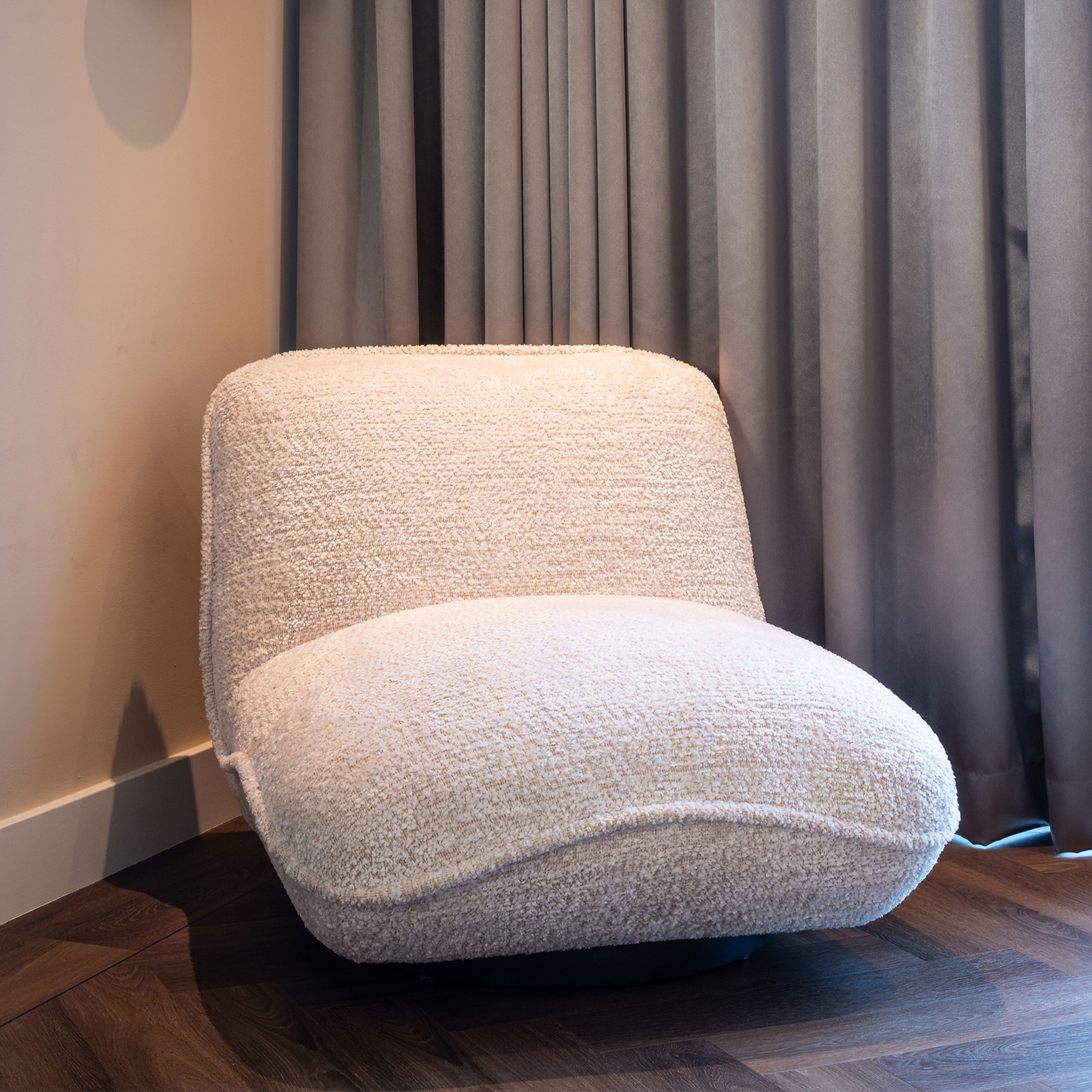 Richmond Fauteuil Ophelia Chenille - Crème