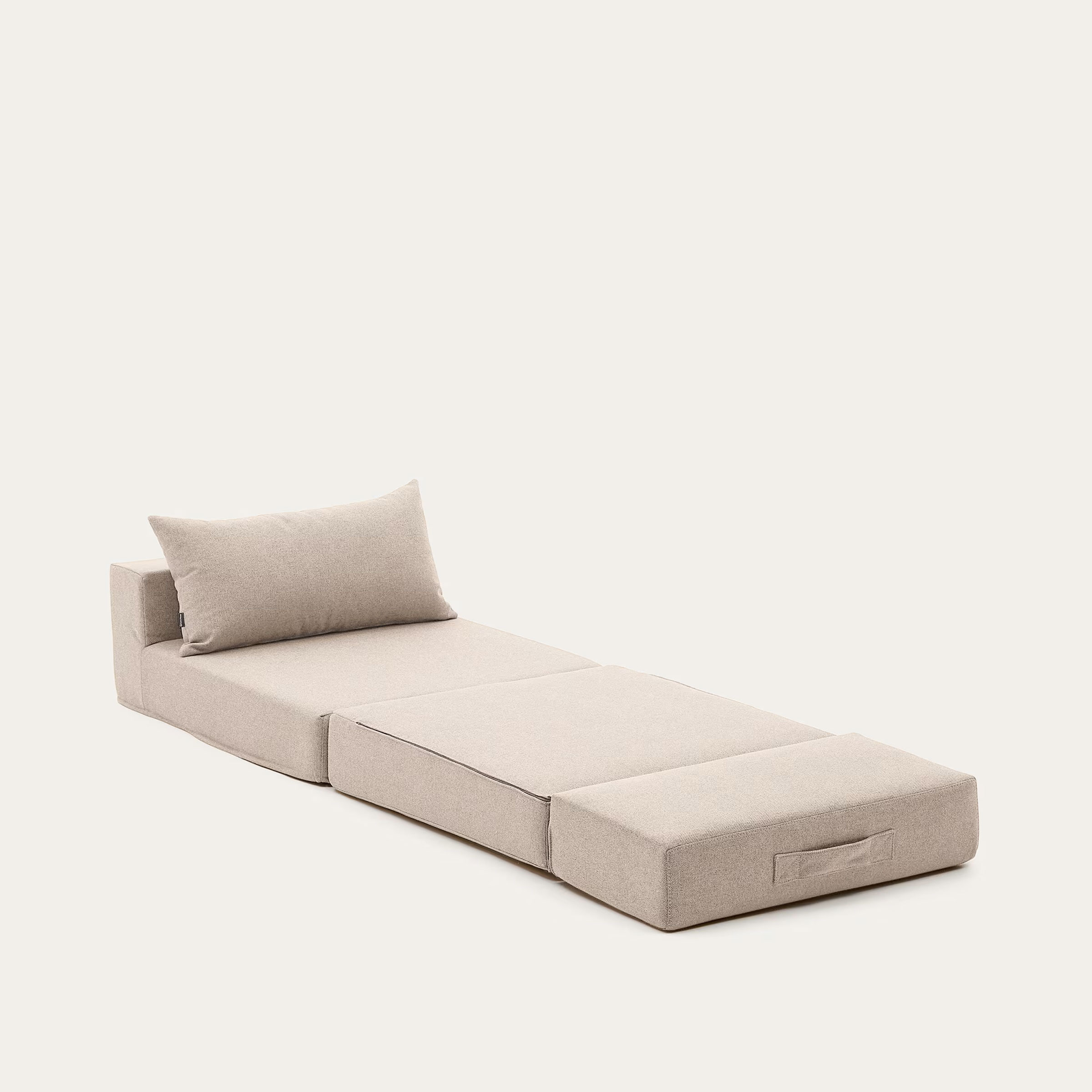 Kave Home Vouwbed 'Arty' 70 x 200cm, kleur Beige