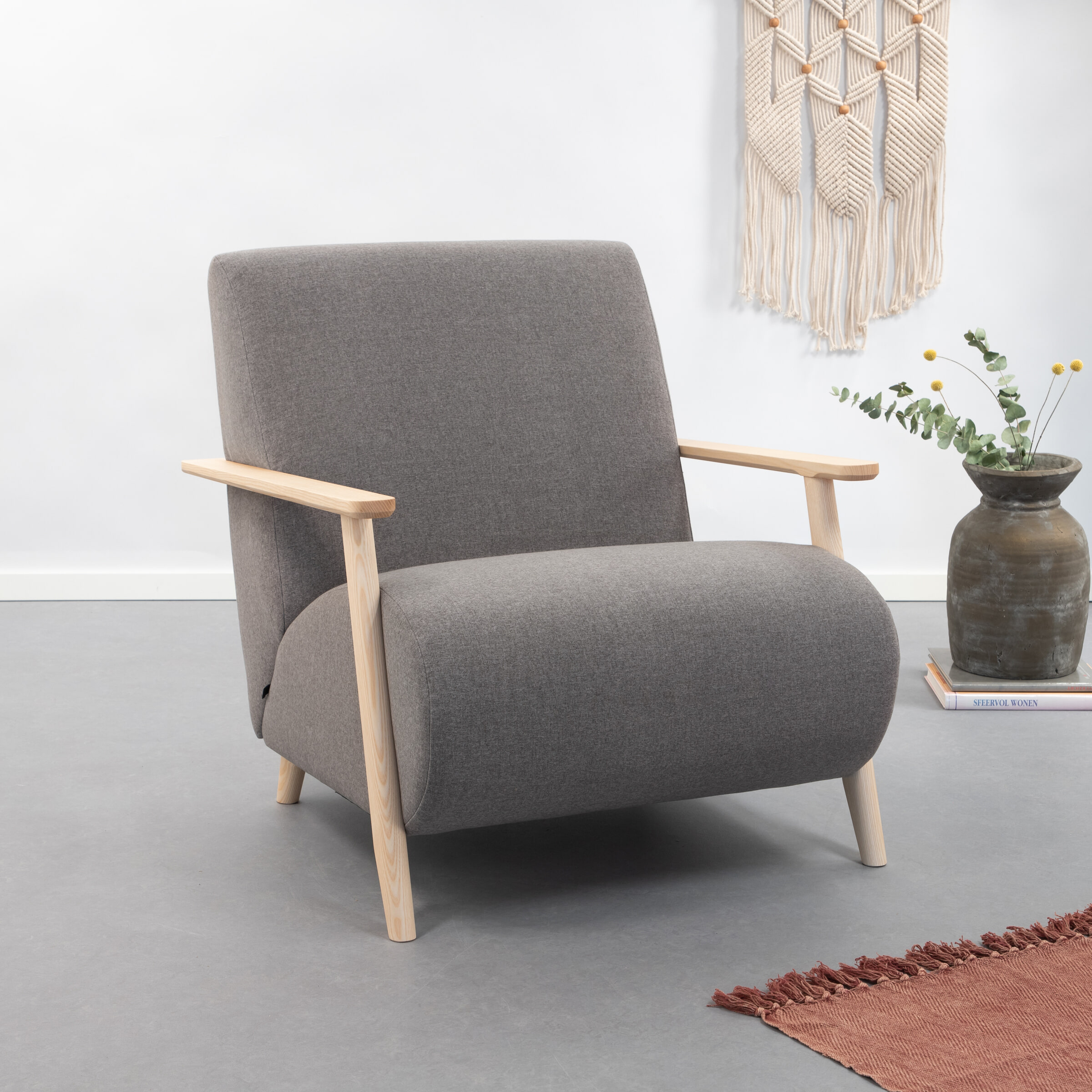 Kave Home Fauteuil Meghan Stof