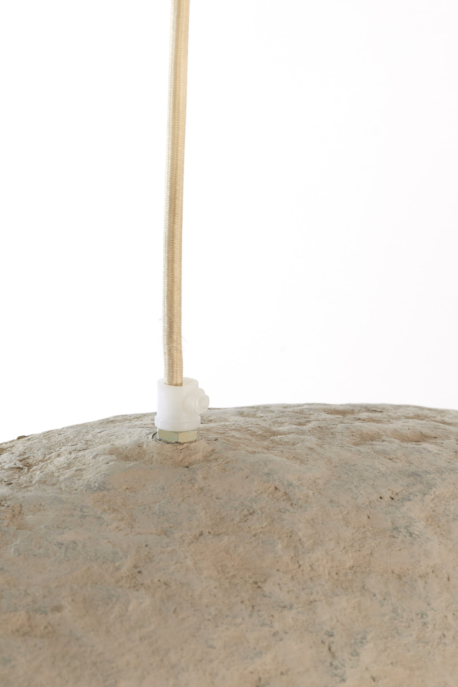Light & Living Hanglamp 'Lonia' Papier Maché, 71cm, kleur Grijs