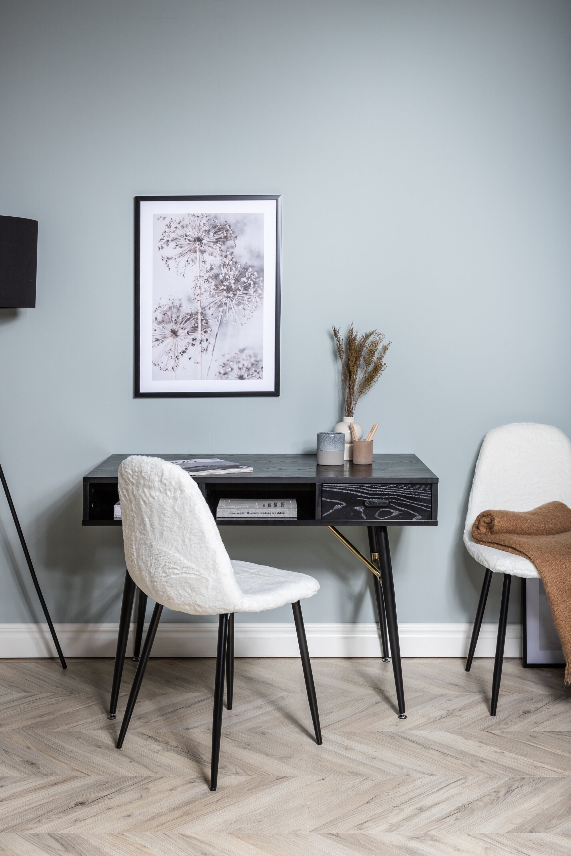 Nohr Bureau 'Frisco' 110 x 60cm, kleur Zwart