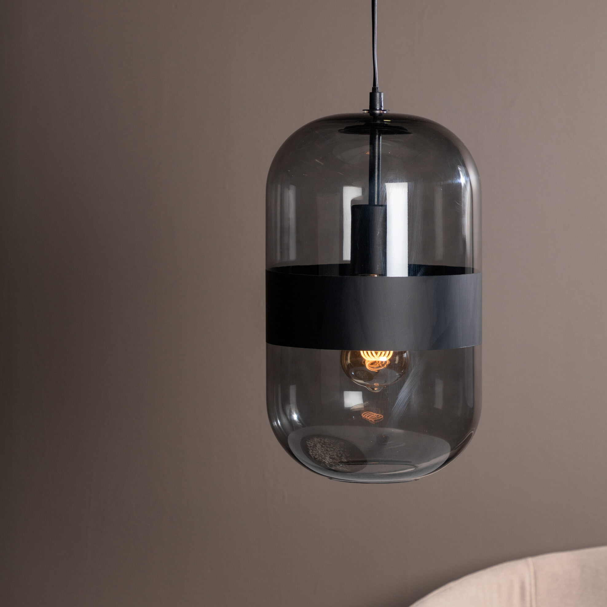 Nohr Hanglamp 'Carlyne' Glas