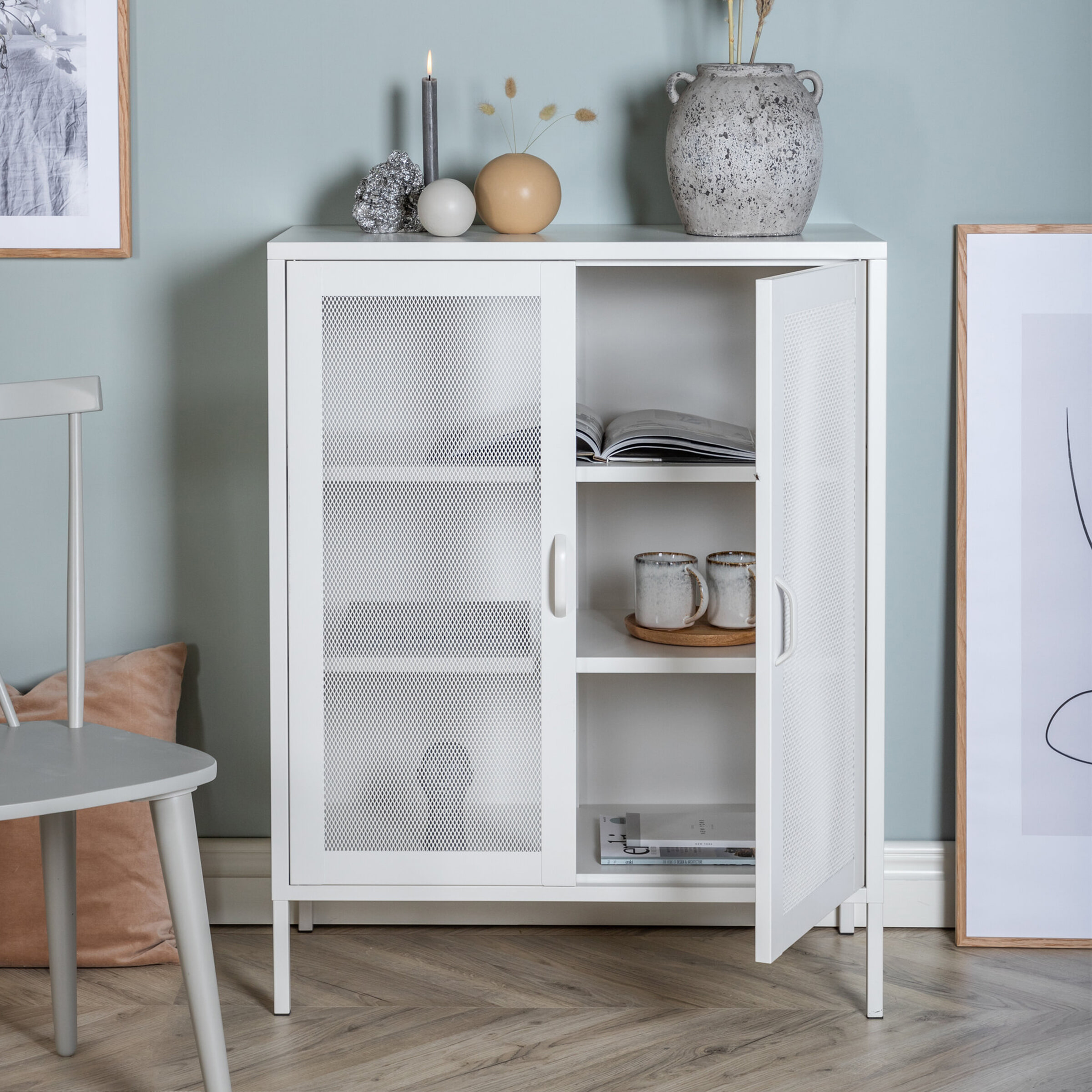 Nohr Opbergkast Carmilla 101 x 80cm - Wit