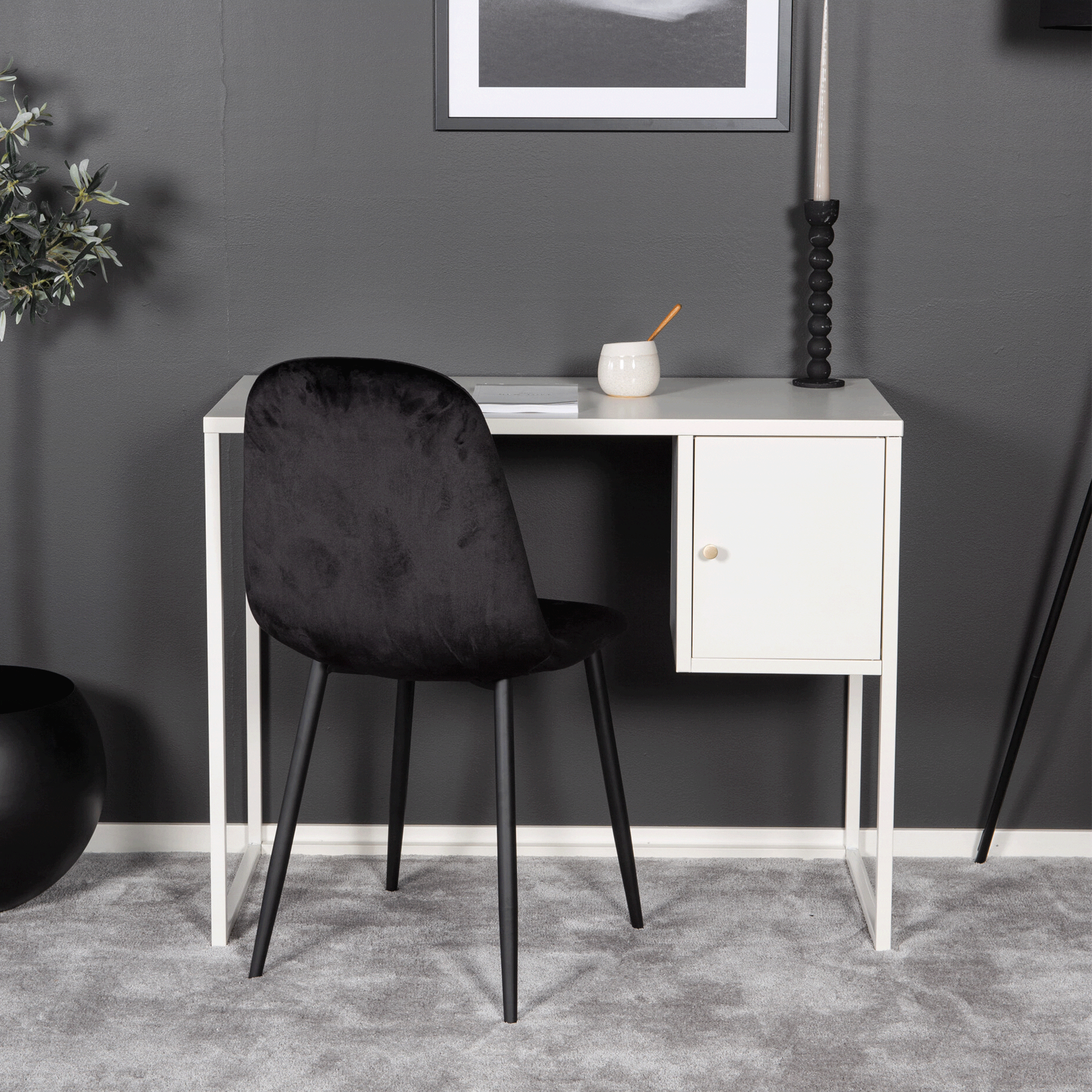 Nohr Bureau Shaune 95 x 45cm - Wit