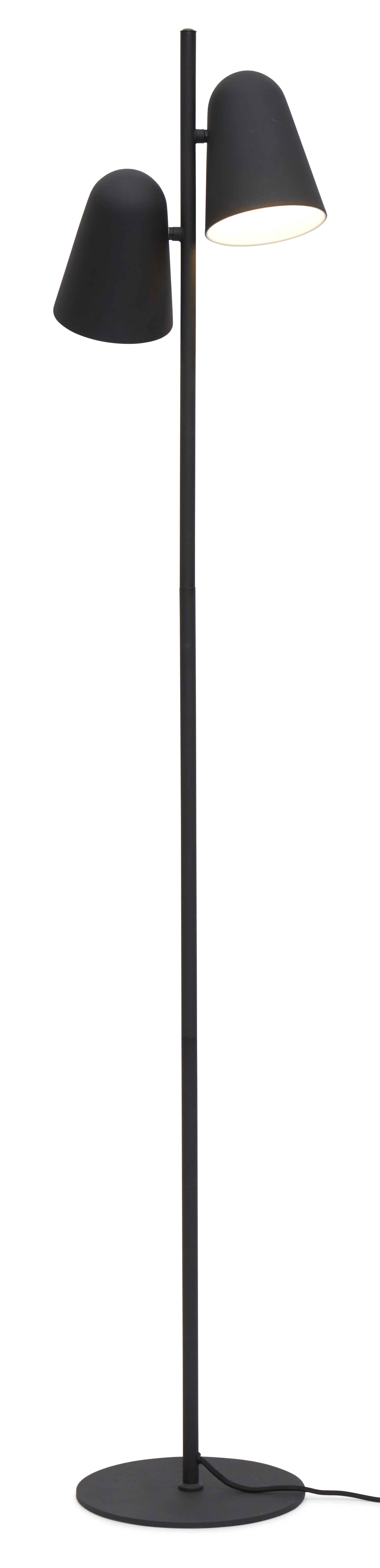 its about RoMi Vloerlamp 'Salamanca' 2-lamps, kleur Zwart
