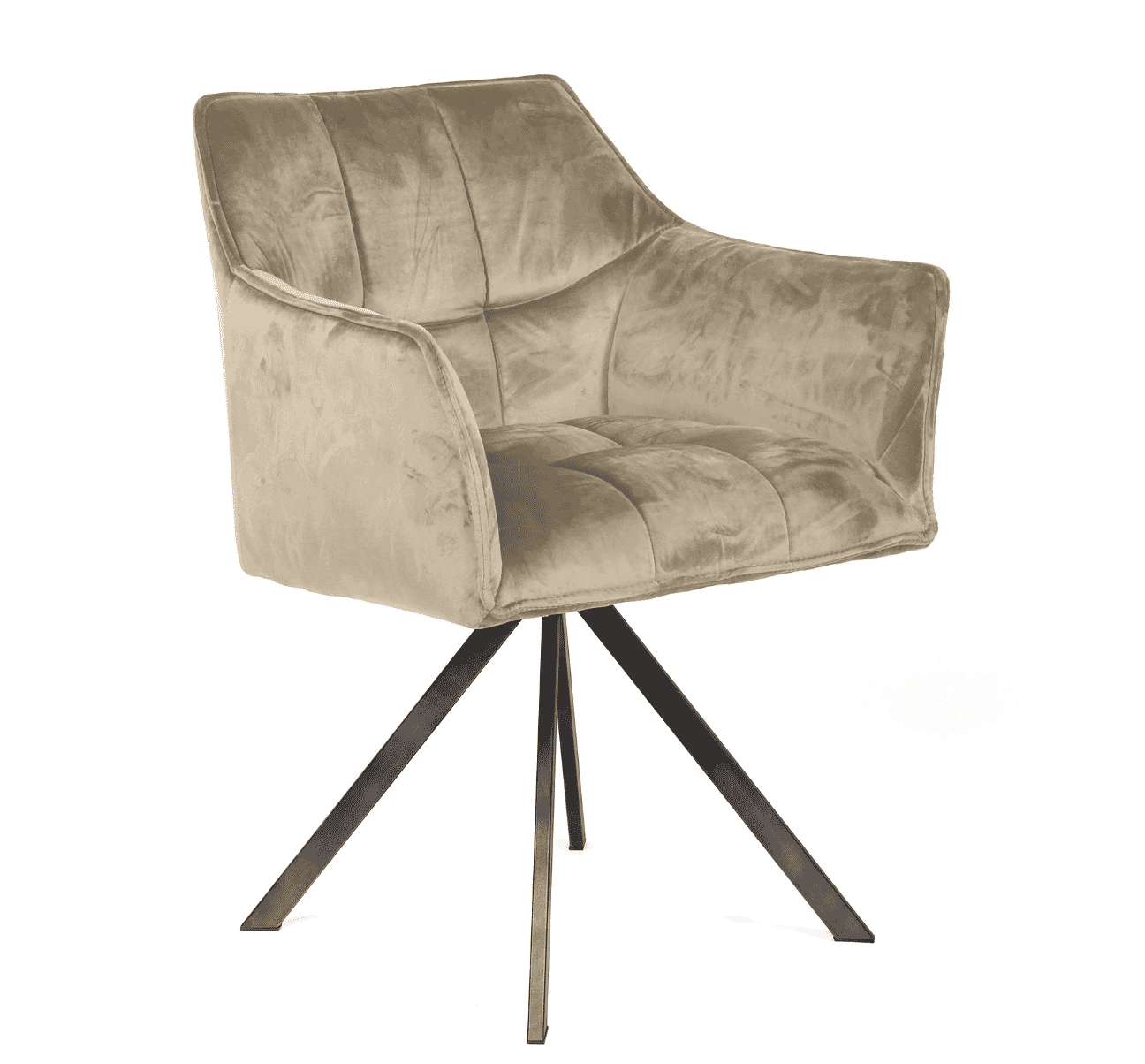 Velvet eetkamerstoelen