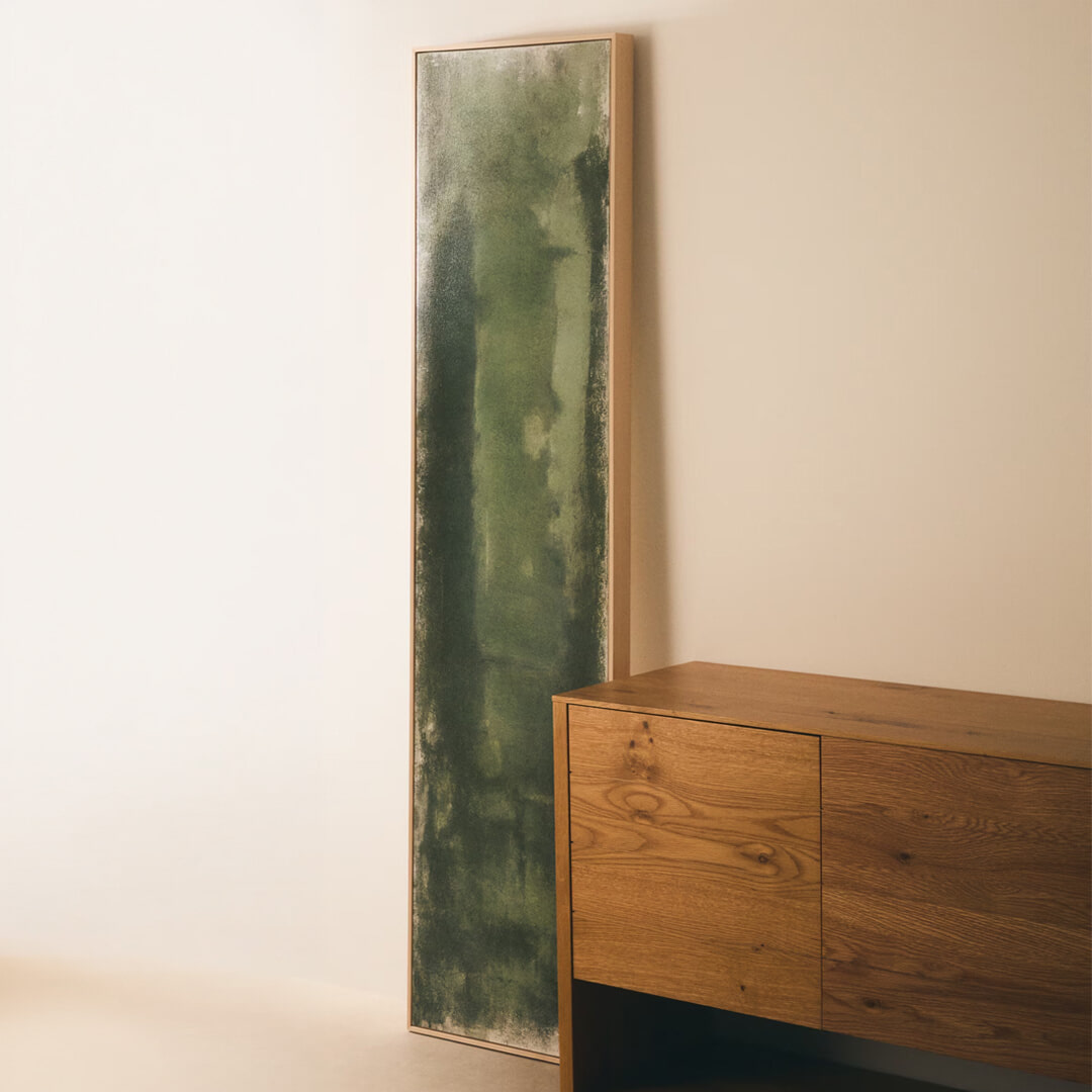 Kave Home Schilderij Selnar 60 x 90cm - Groen