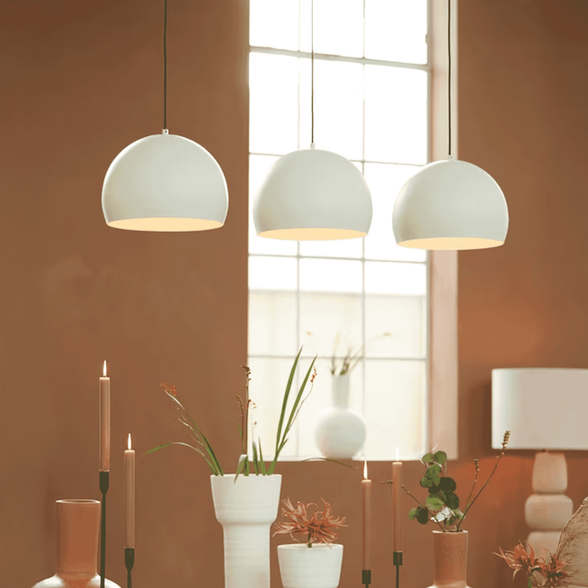 Light & Living Hanglamp Jaicey 3-lamps - Lichtgrijs