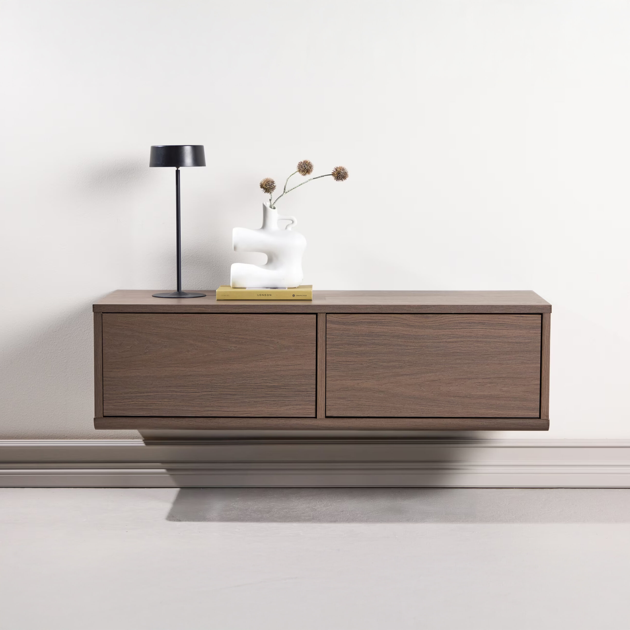 Nohr Zwevend TV-meubel Shaleen 100cm - Mokka