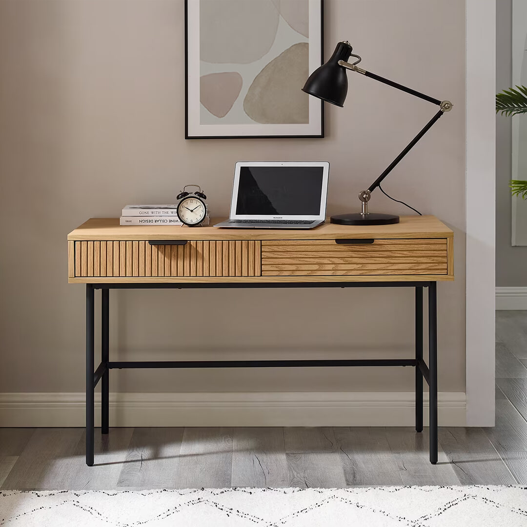 Artistiq Bureau Shoua 120 x 60cm - Bruin