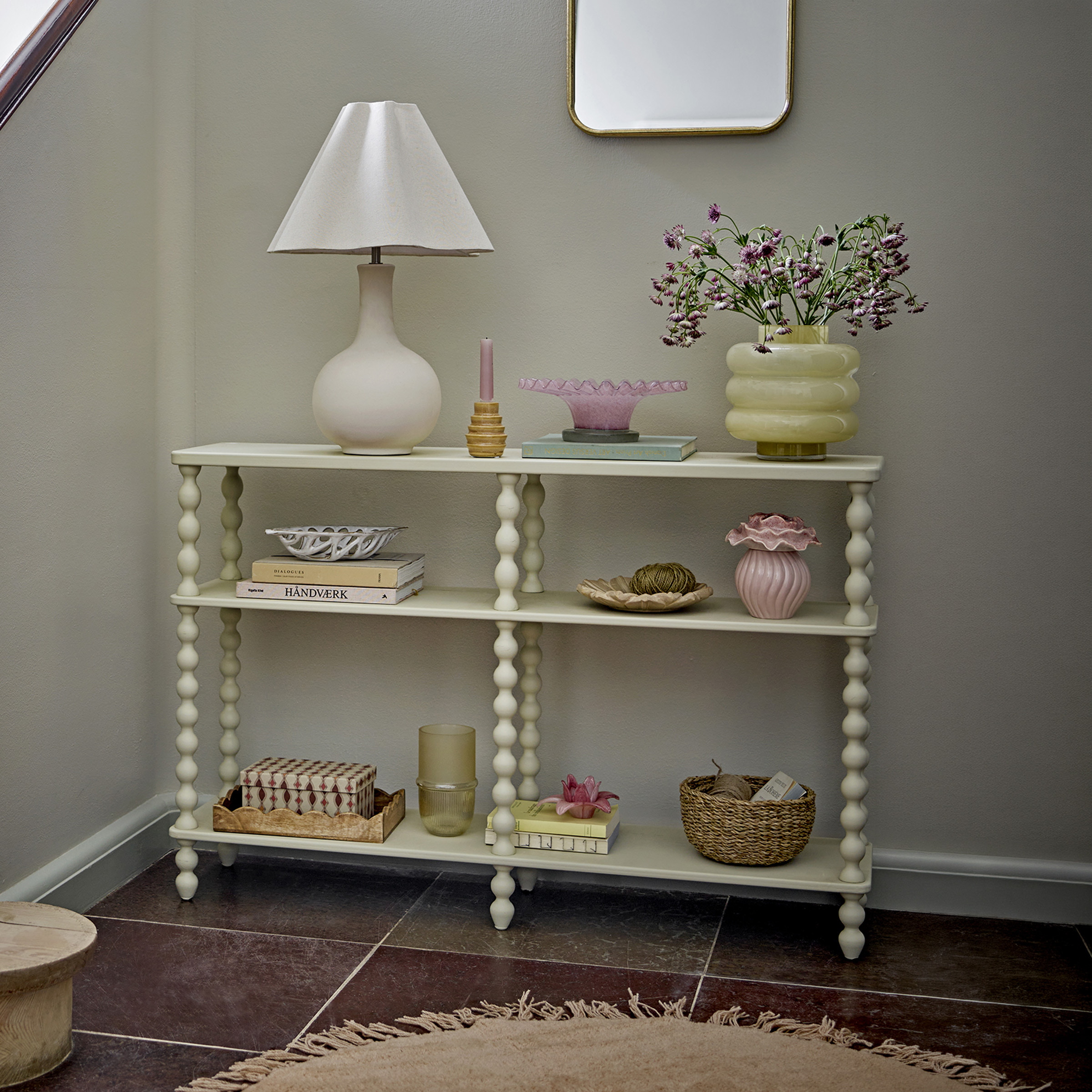 Bloomingville Sidetable Salino 120 x 30cm - Wit