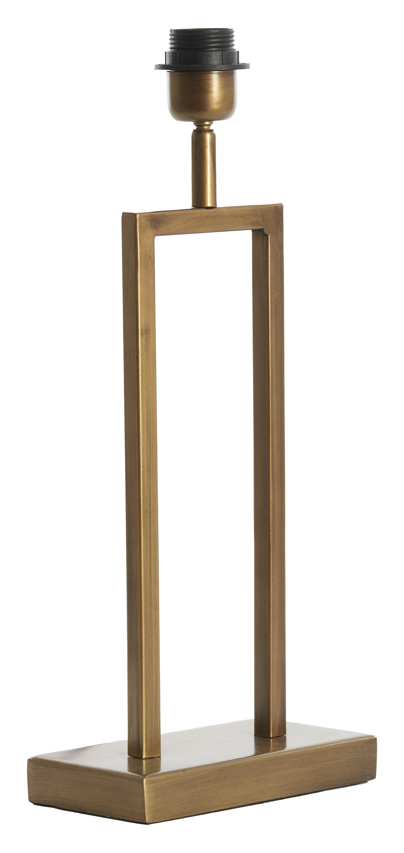 Light & Living Tafellamp 'Shiva' 41cm, kleur Antiek Brons (excl. kap)