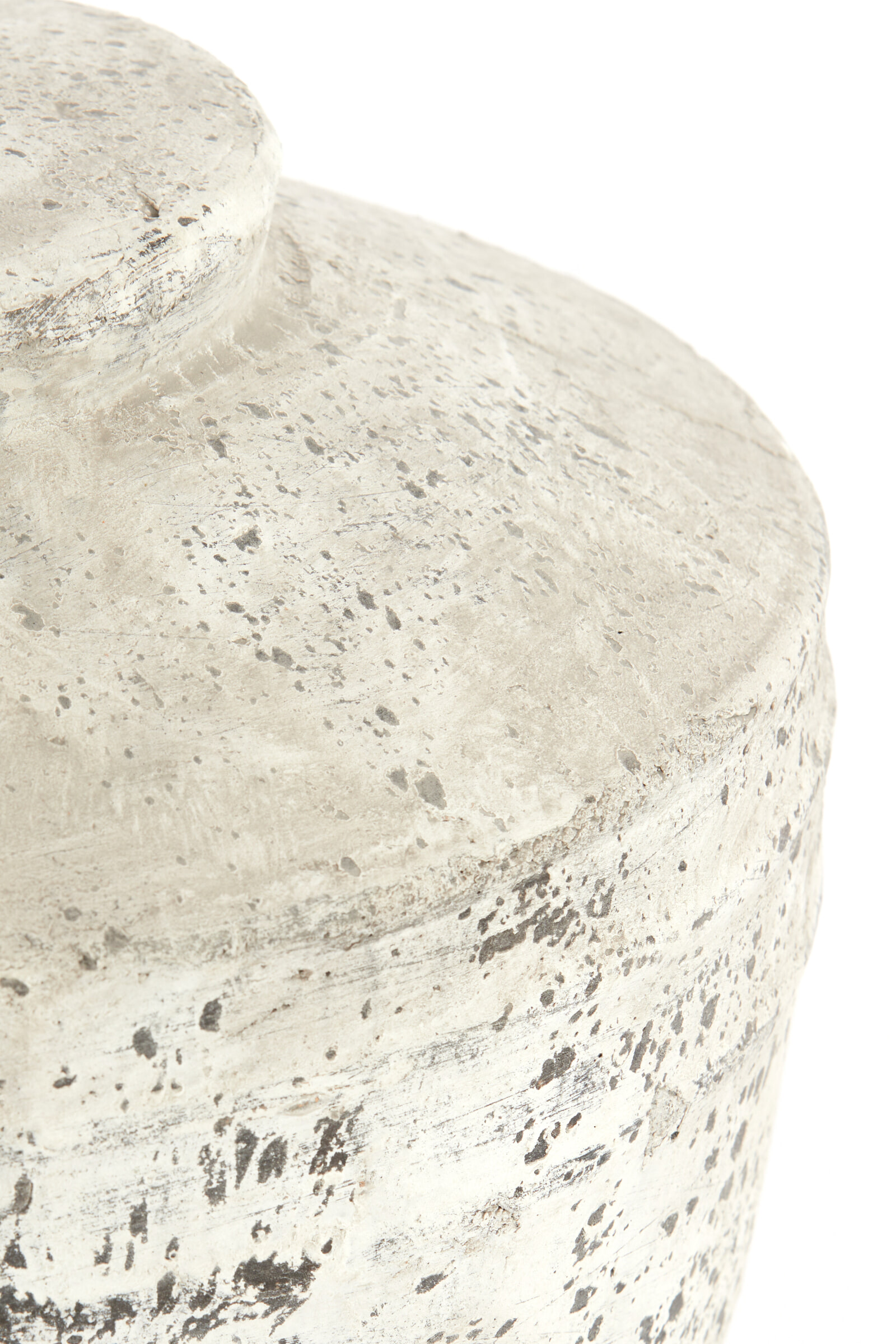 Light & Living Tafellamp 'Toba' 40cm, kleur Antiek Grijs (excl. kap)