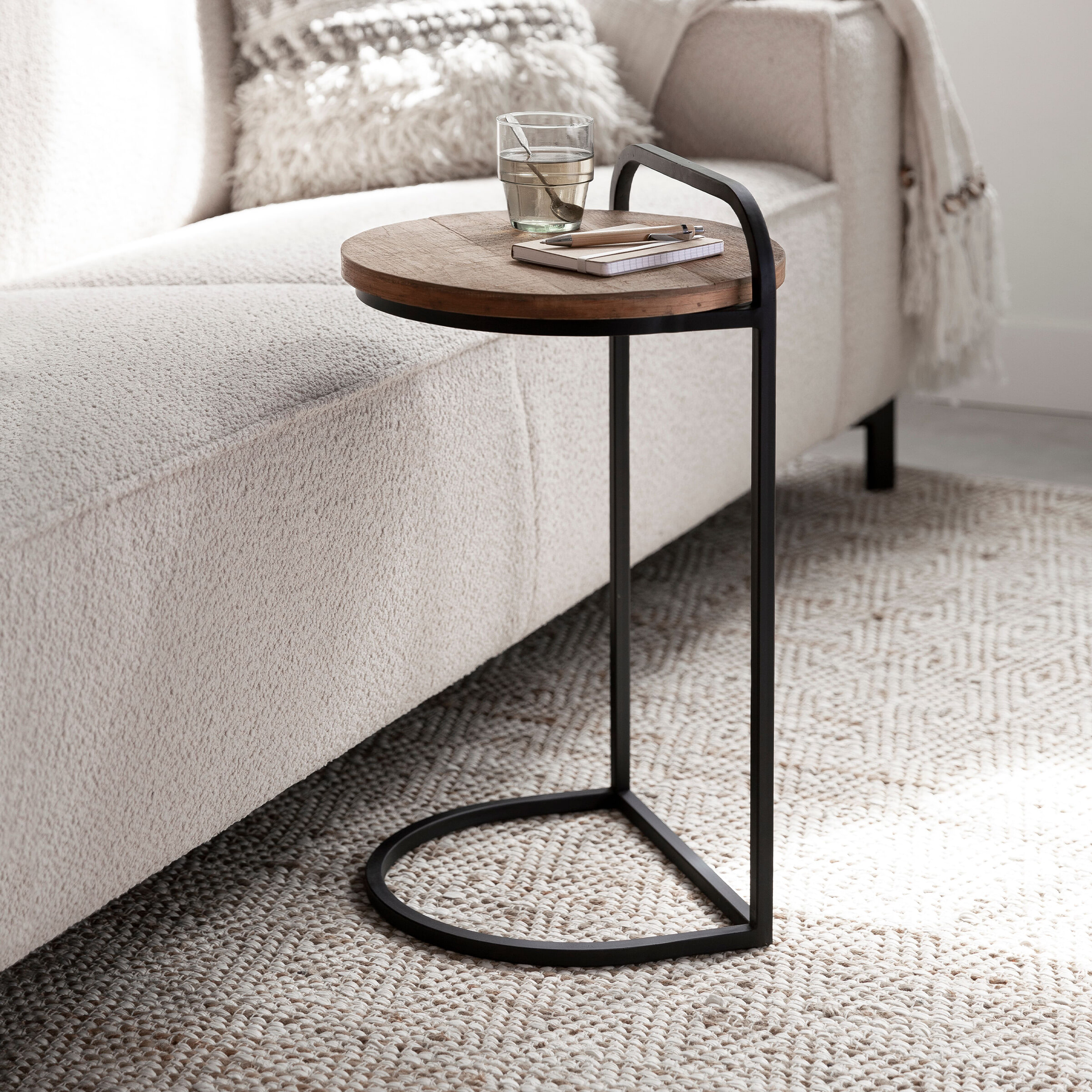 DTP Home Laptoptafel 'Soho' Teakhout, 35cm