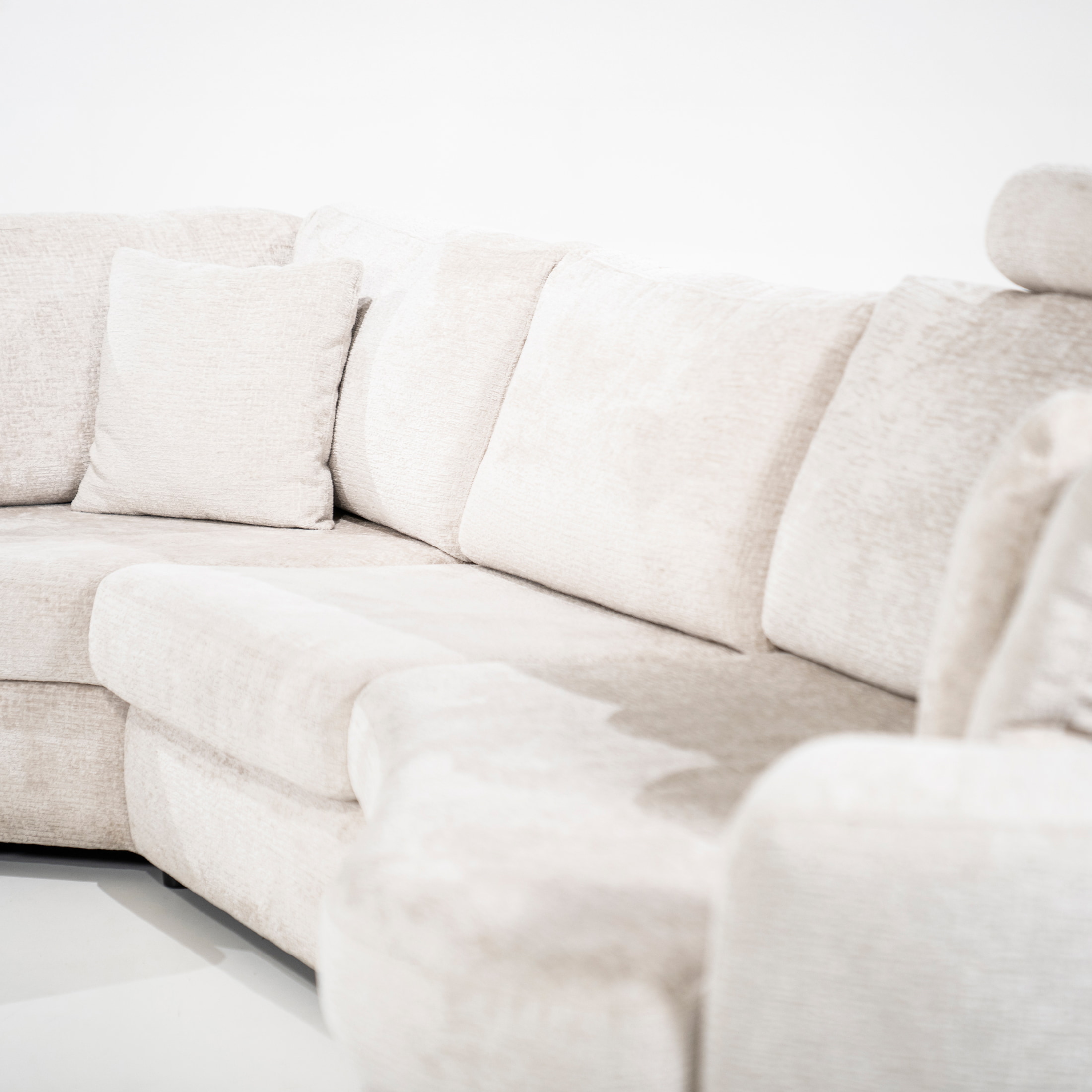 SEVN Hoekbank 'Soof' Links, kleur Beige