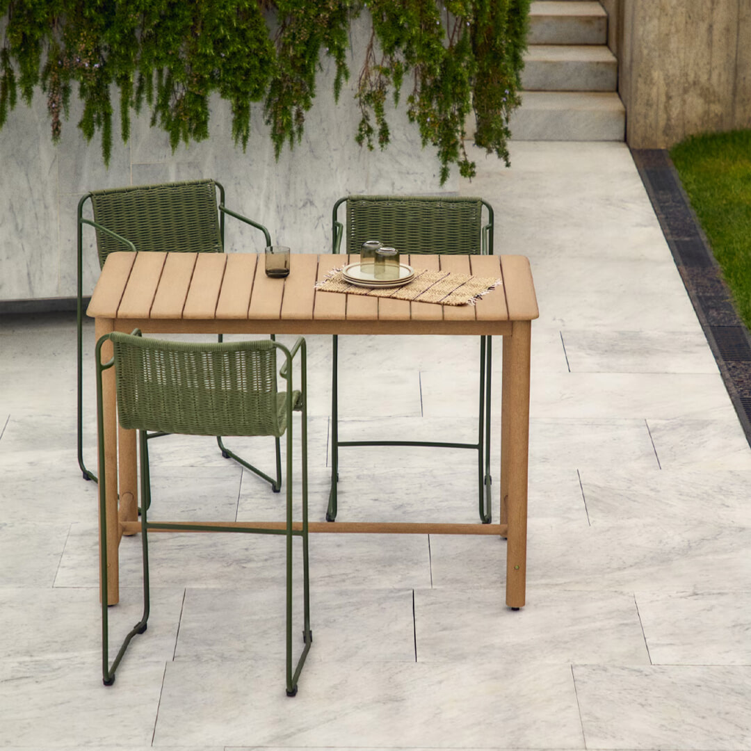 Kave Home Bartafel 'Sori' Acaciahout, 138 x 78cm