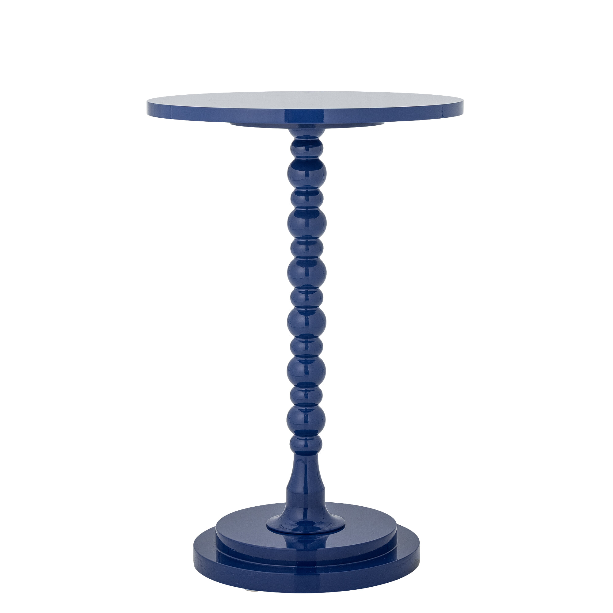 Bloomingville Ronde Bijzettafel Ellar 40cm - Blauw