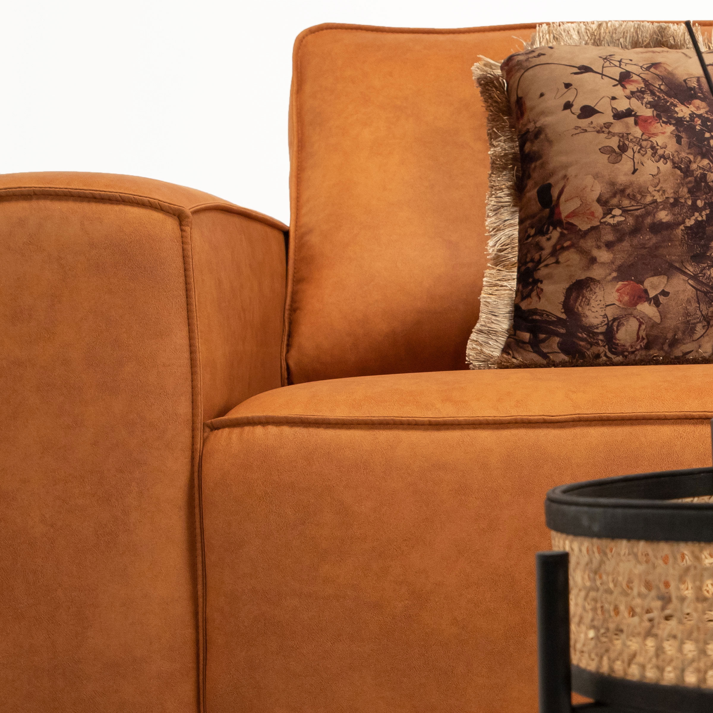 Sohome 4-zits Bank 'Stacie' kleur Cognac