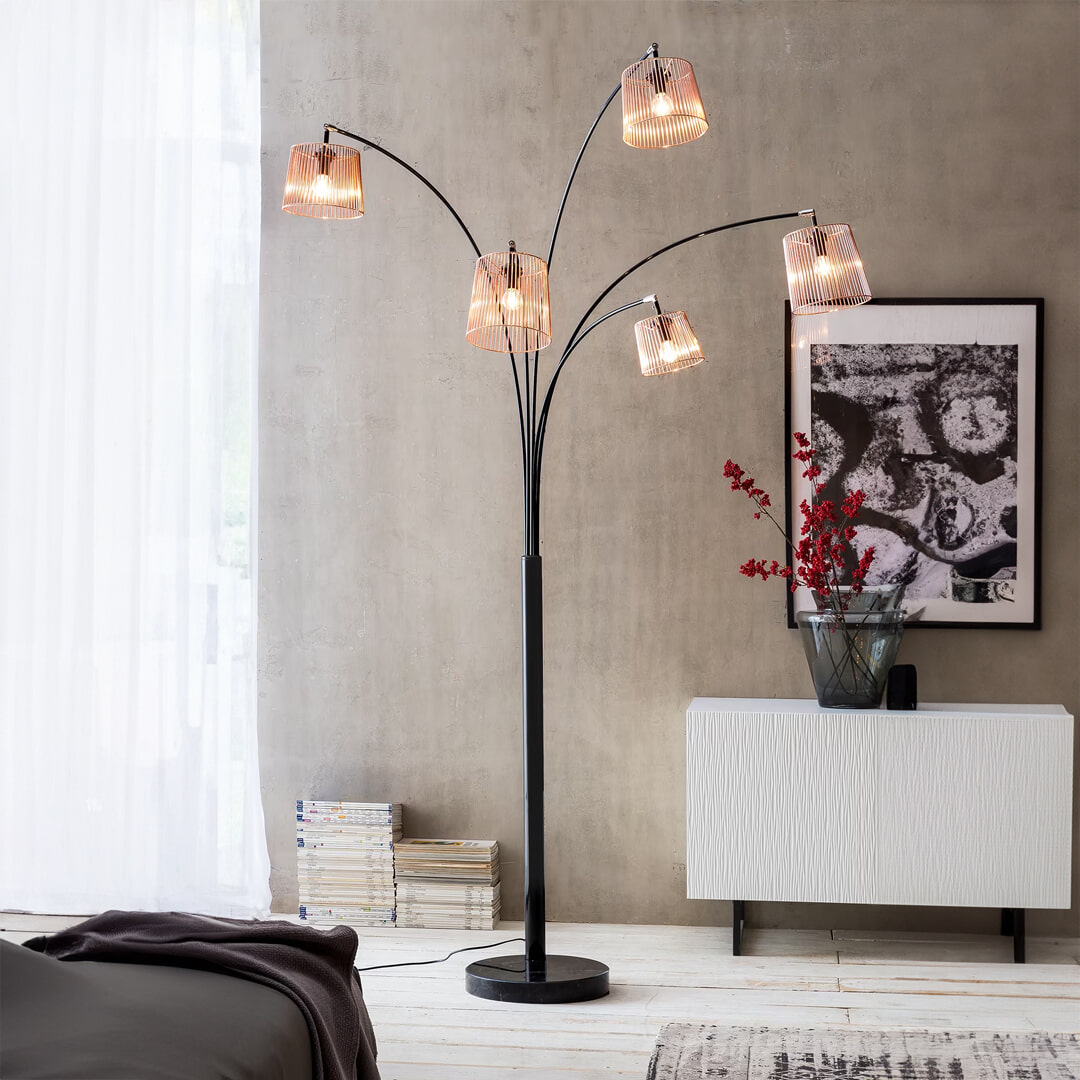 Artistiq Vloerlamp 'Stefanie' 5-lamps