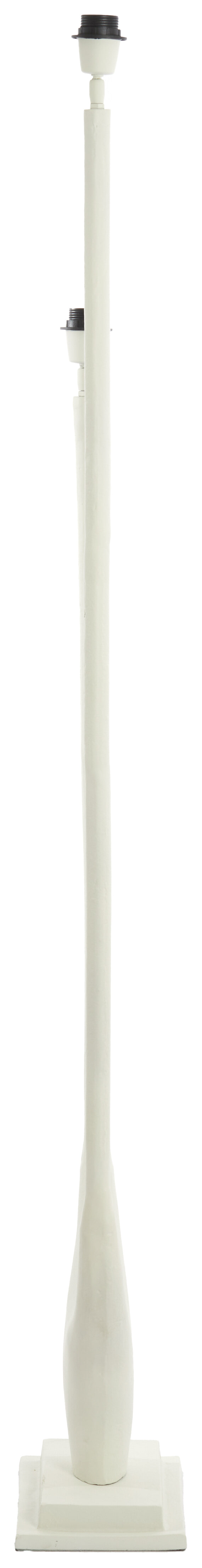 Light & Living Vloerlamp 'Gavi' 2-Lamps, kleur Crème (excl. kap)