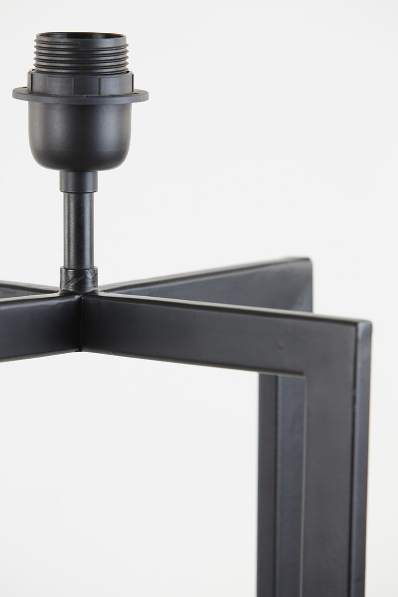 Light & Living Vloerlamp 'Mace' kleur Mat Zwart