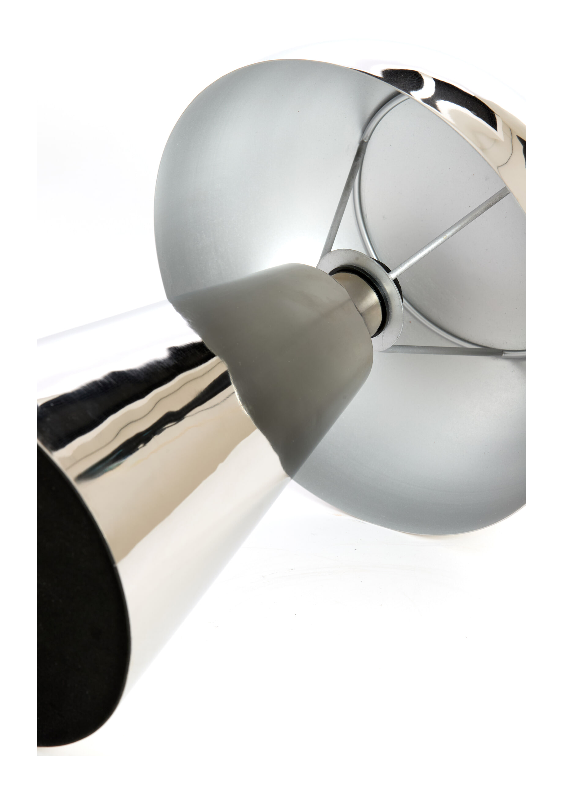 Light & Living Tafellamp 'Surrina' 41cm, kleur Nikkel