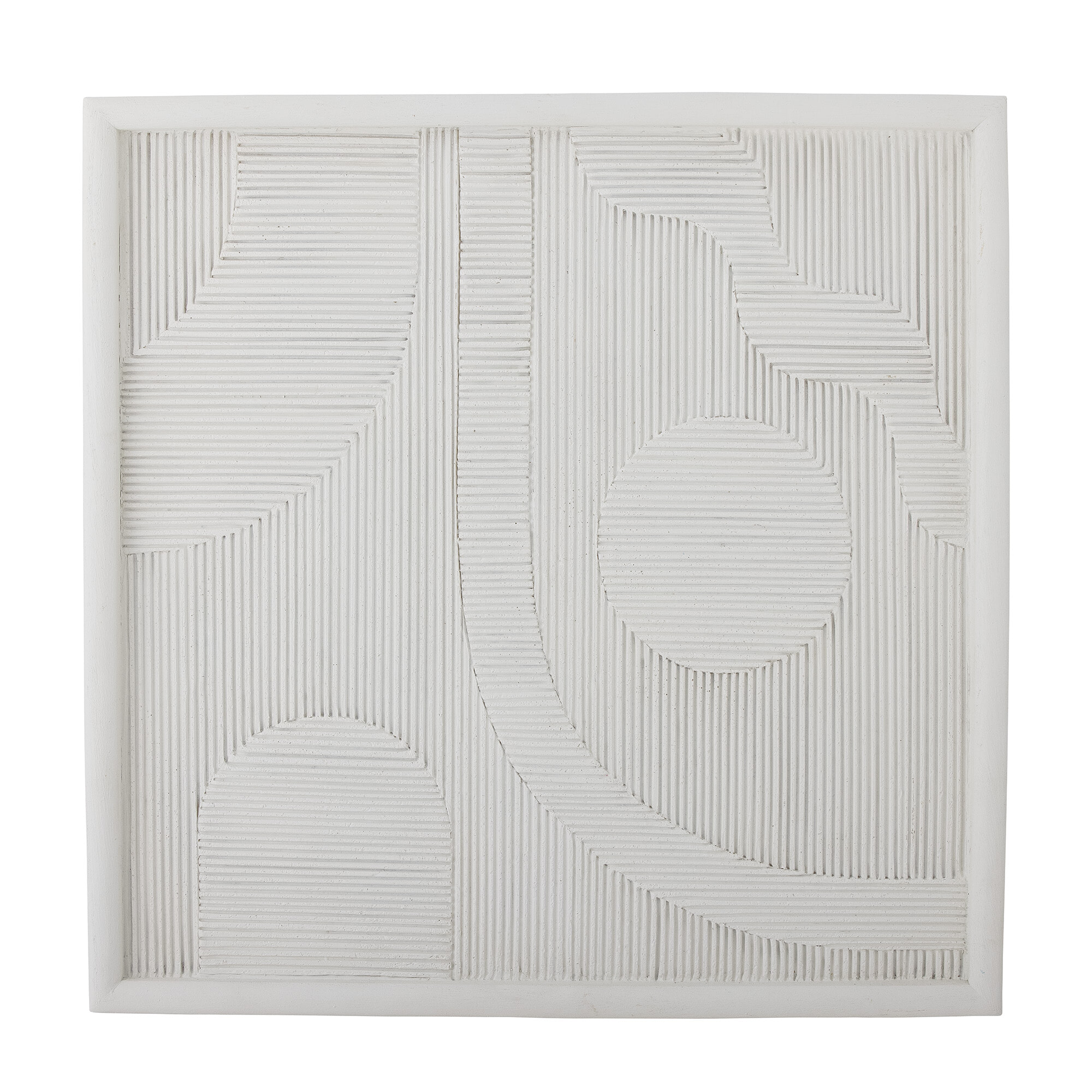 Bloomingville Wanddecoratie Patina 42 x 42cm - Wit