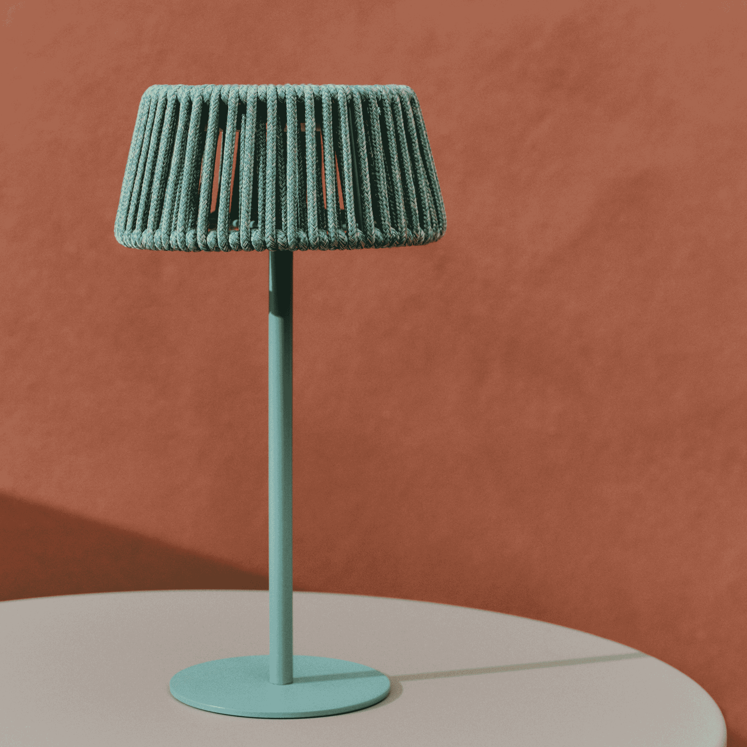 Kave Home Tafellamp 'Aldet' Op zonne-energie