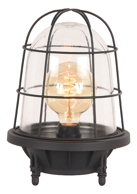 LABEL51 Tafellamp 'Seal', Metaal, kleur Zwart