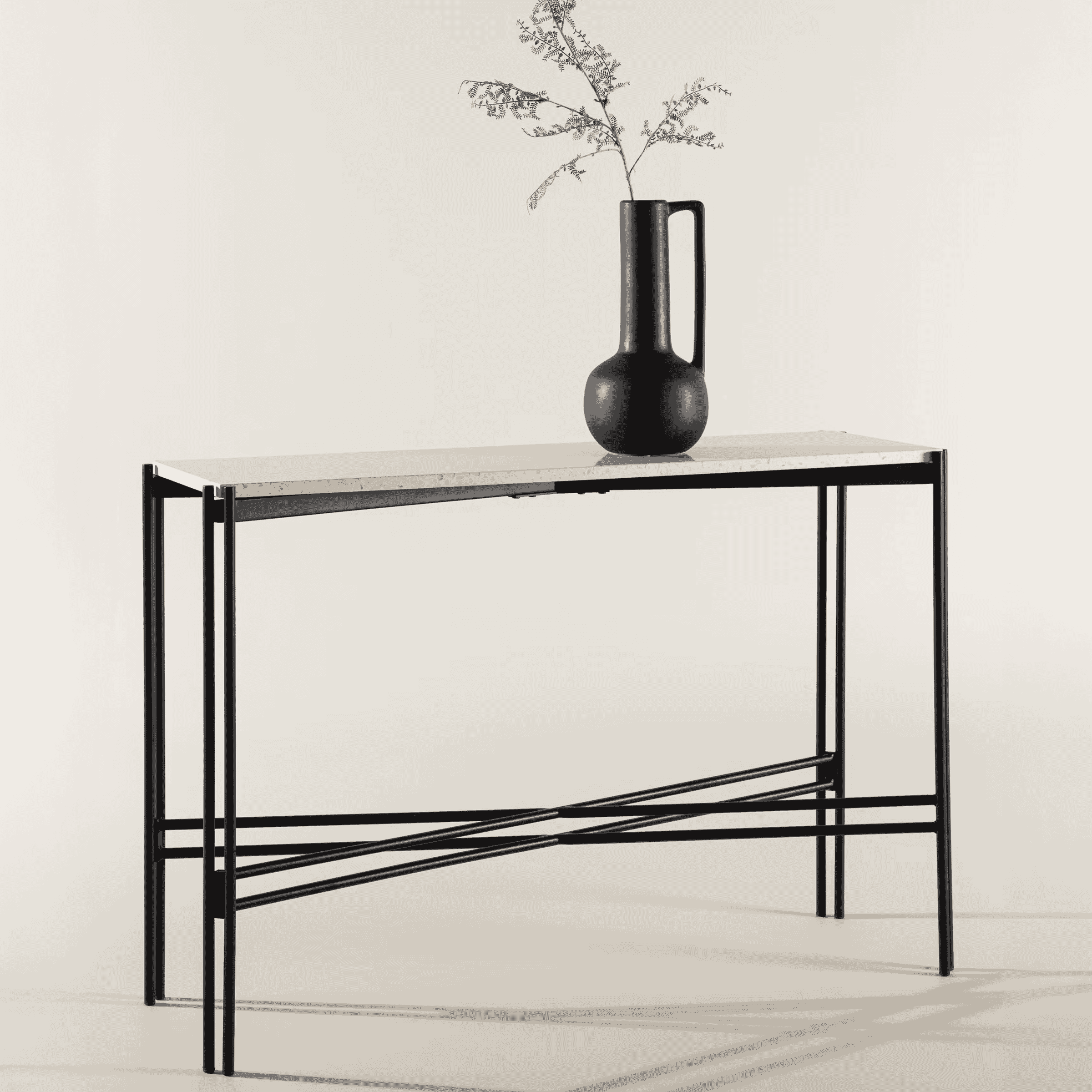 Nohr Sidetable 'Yasemin' Terrazzo, 110cm