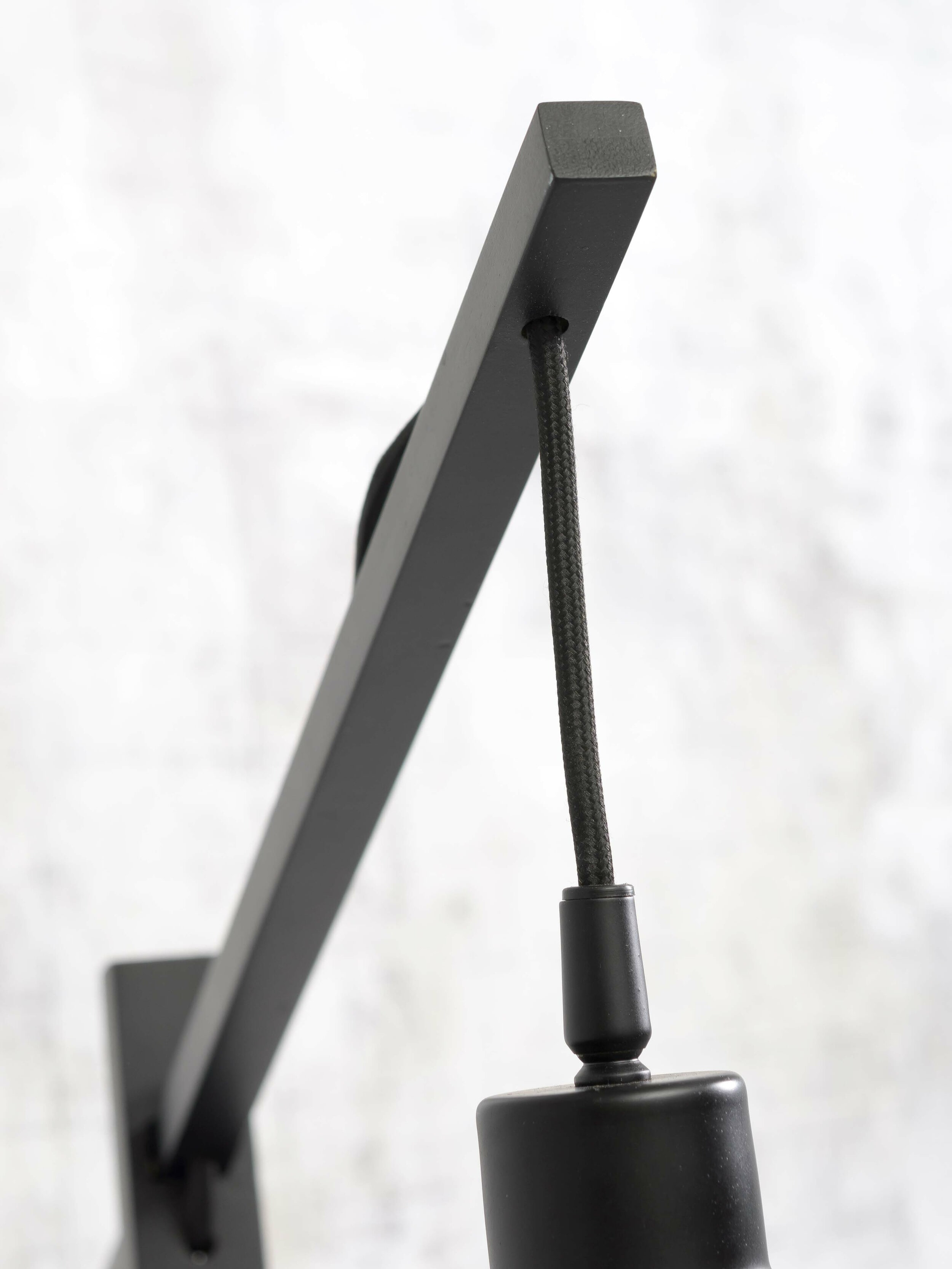 GOOD&MOJO Vloerlamp 'Tahiti' Bamboe, 150cm, kleur Zwart