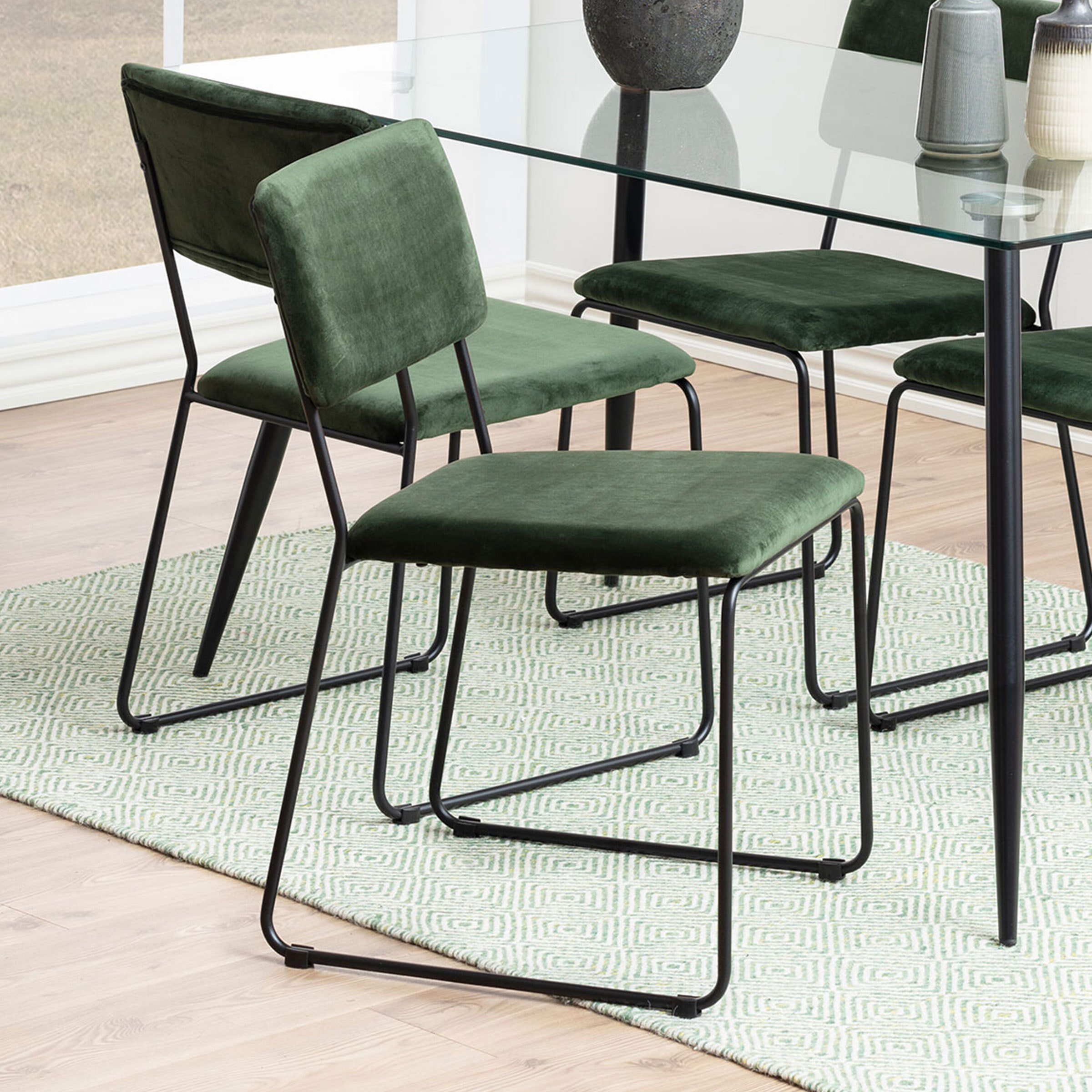 Bendt Eetkamerstoel 'Tammi' Velvet