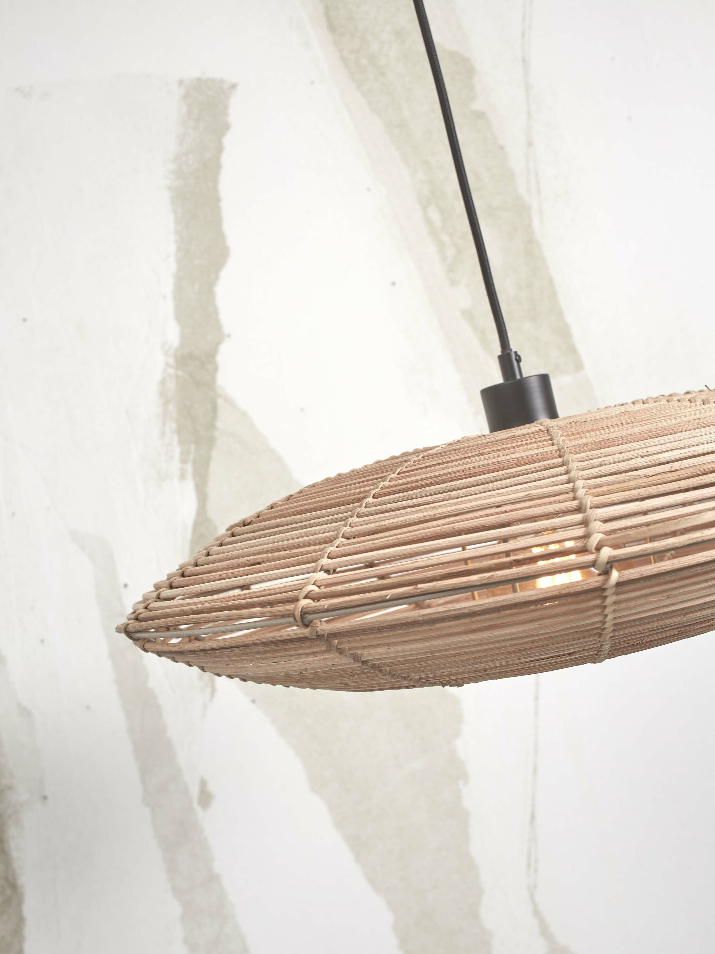 GOOD&MOJO Hanglamp 'Tanami' Rotan, 55cm, kleur Naturel