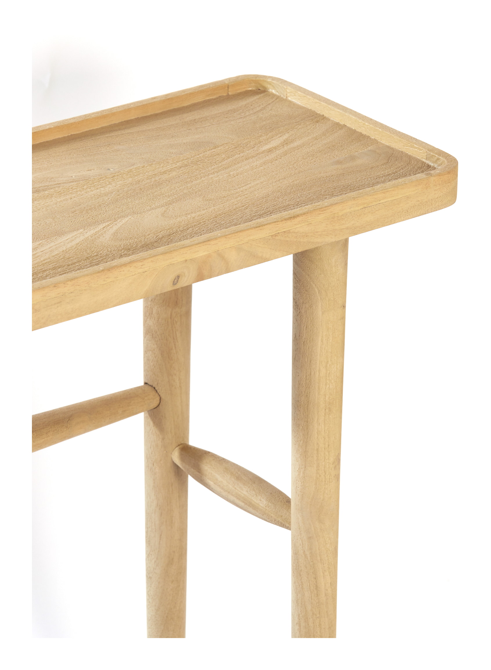 Light & Living Sidetable 'Qiano' Mangohout, 120cm, kleur Naturel