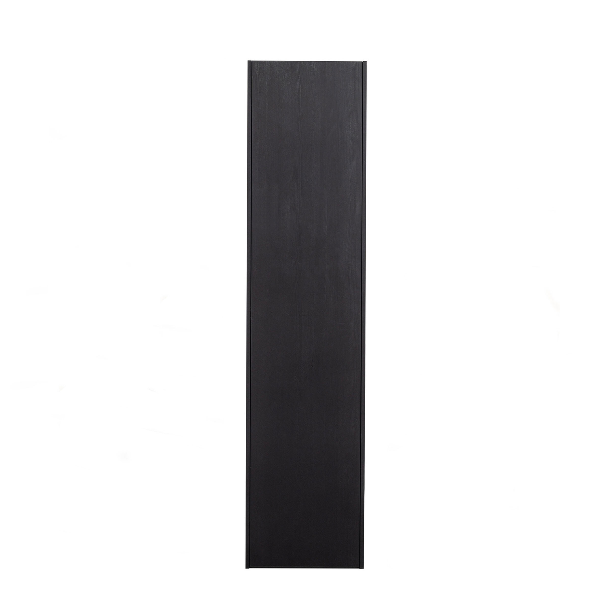 WOOOD Opbergkast 'Teun' 188 x 44cm, kleur Zwart