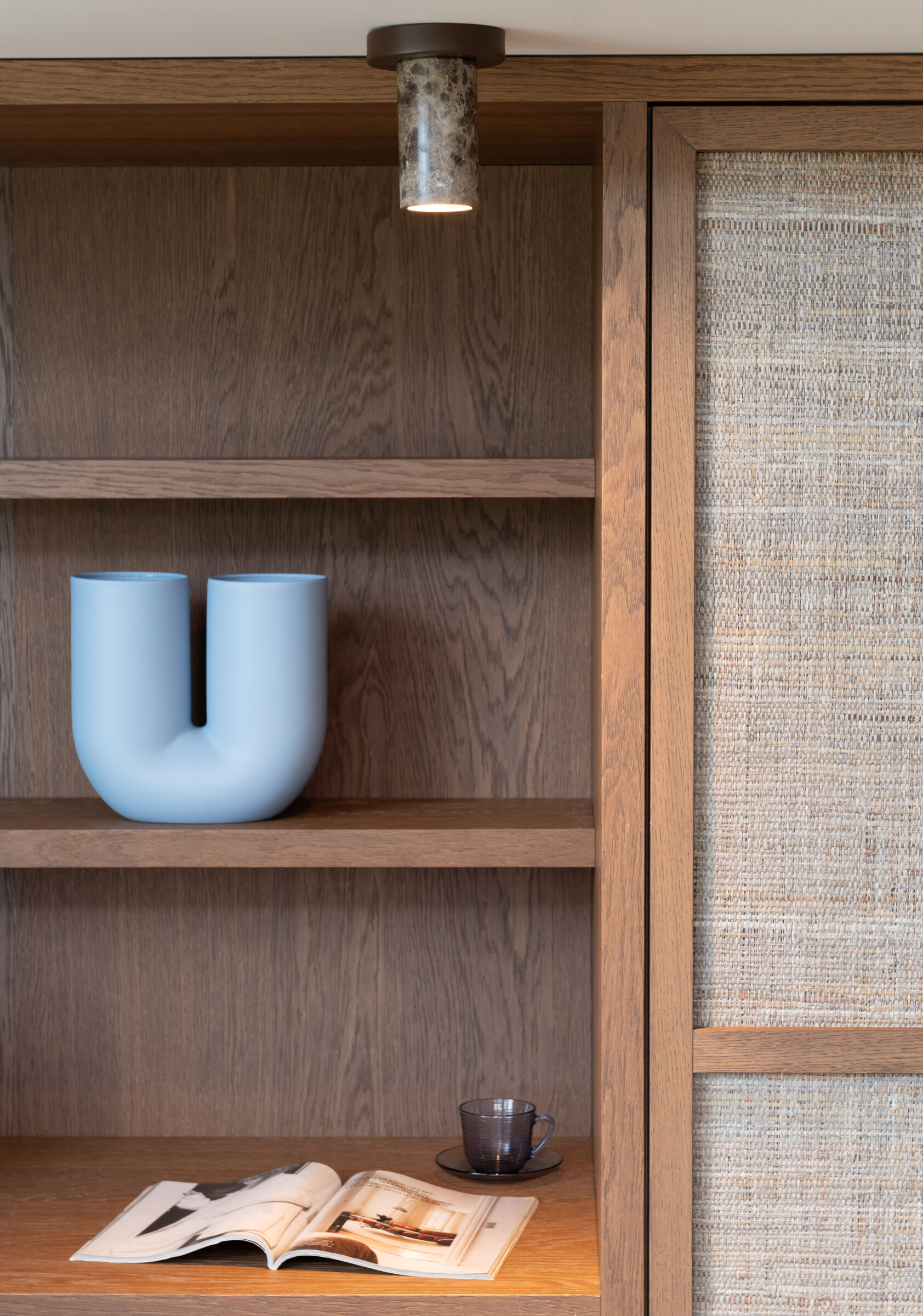 its about RoMi Plafondlamp 'Tivoli' Marmer, kleur Bruin