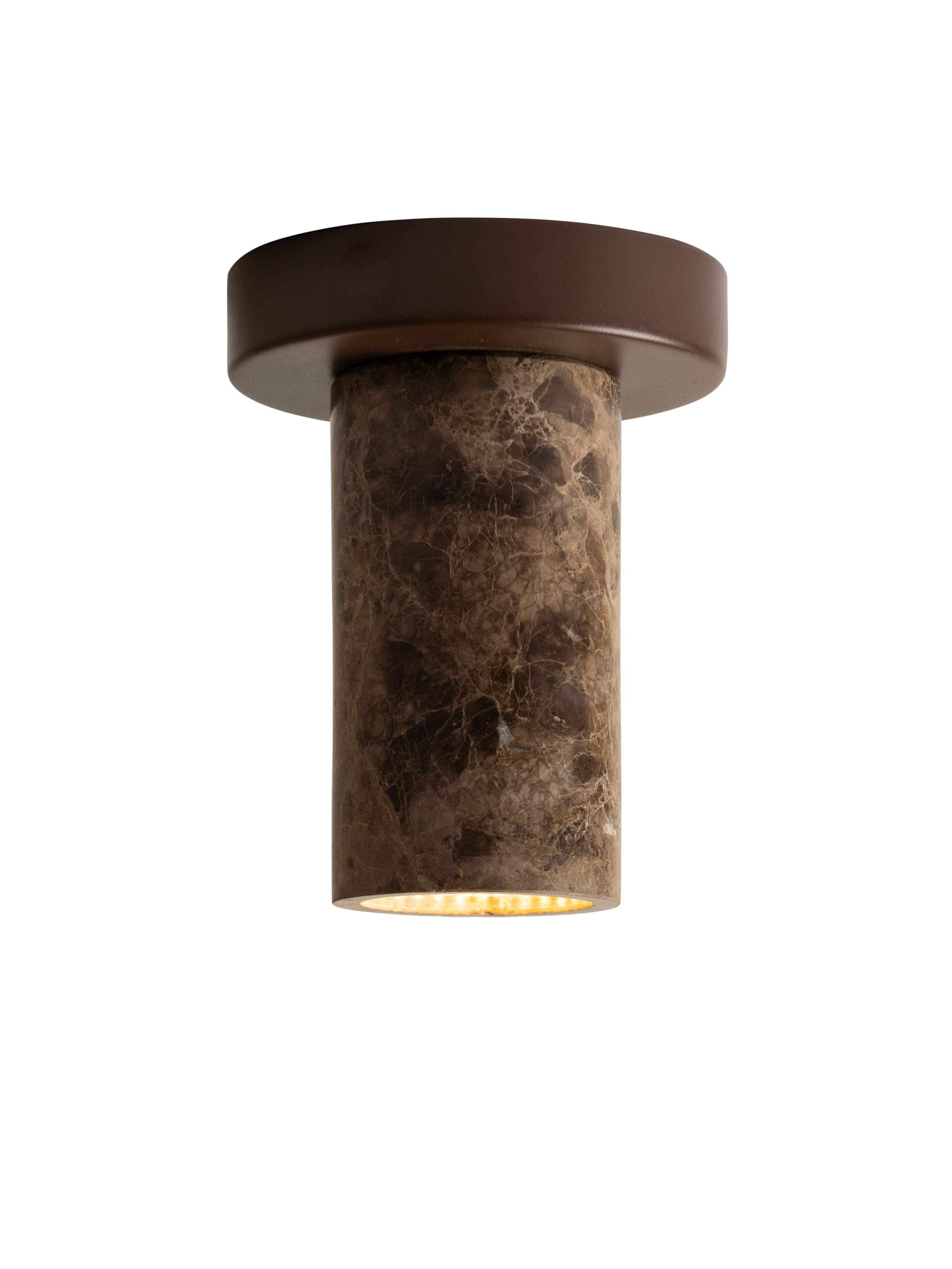 its about RoMi Plafondlamp 'Tivoli' Marmer, kleur Bruin
