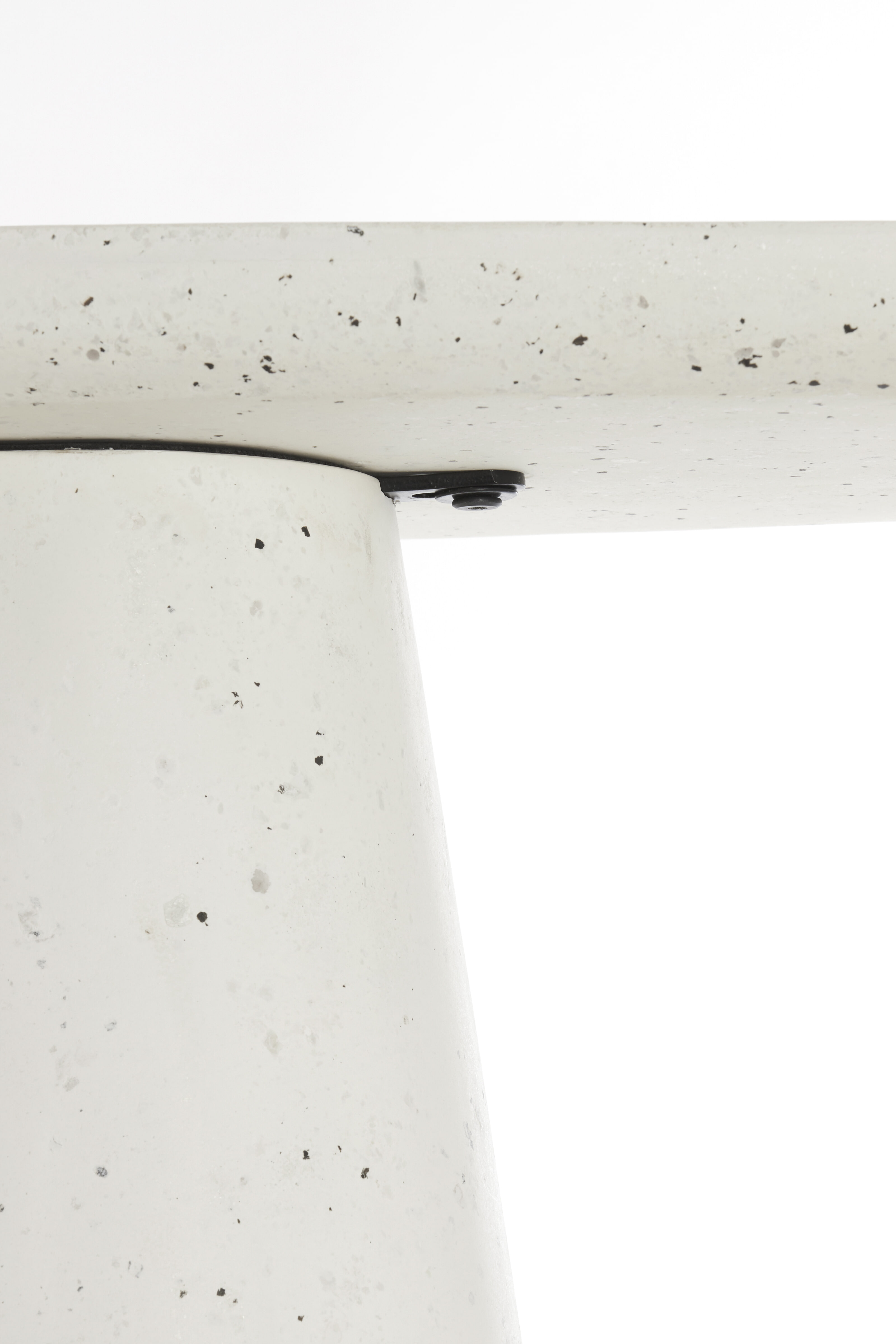 Light & Living Deens Ovale Sidetable 'Hamura' Terrazzo, 120cm