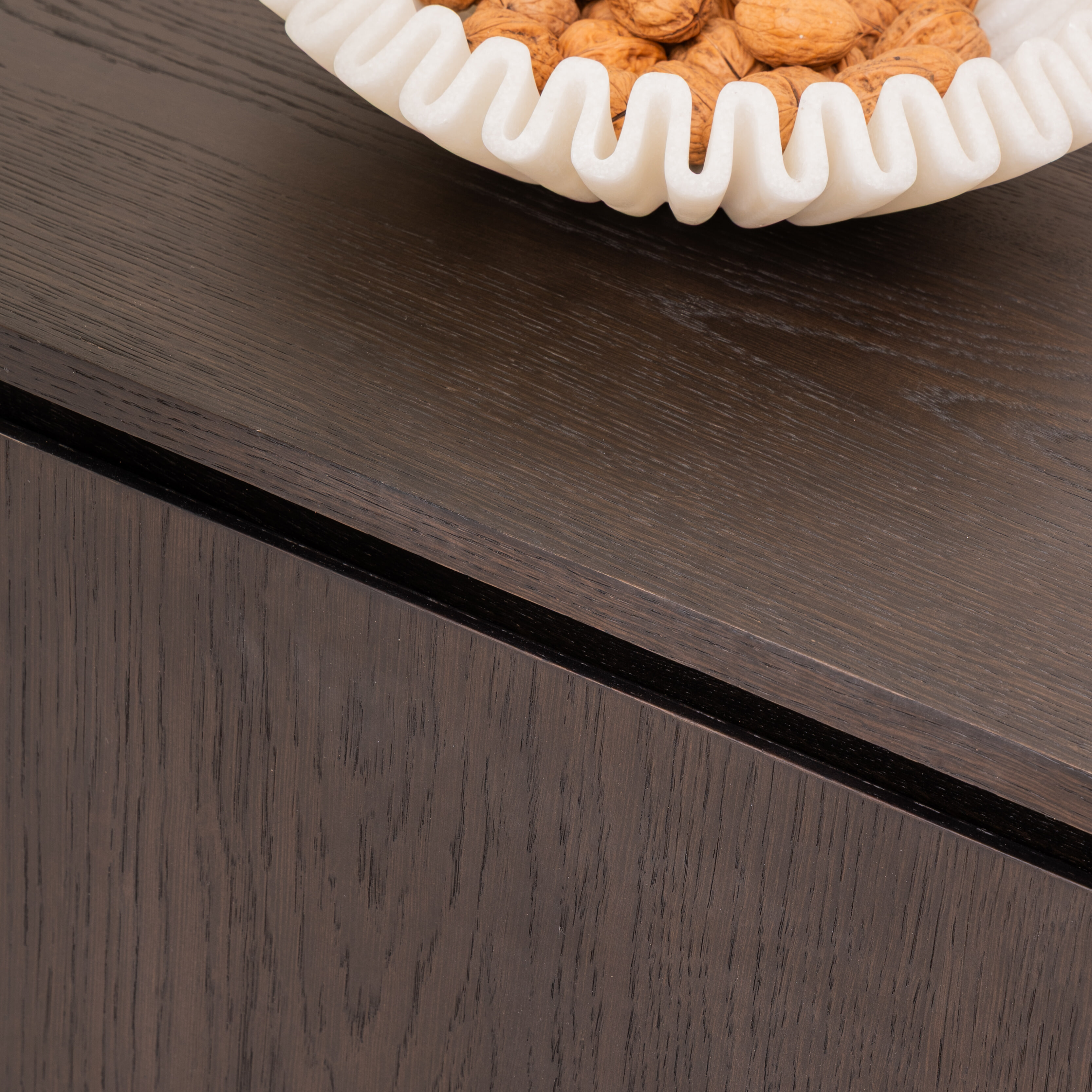 Livingfurn TV-meubel 'Tobago' Eiken, 210cm, kleur Espresso