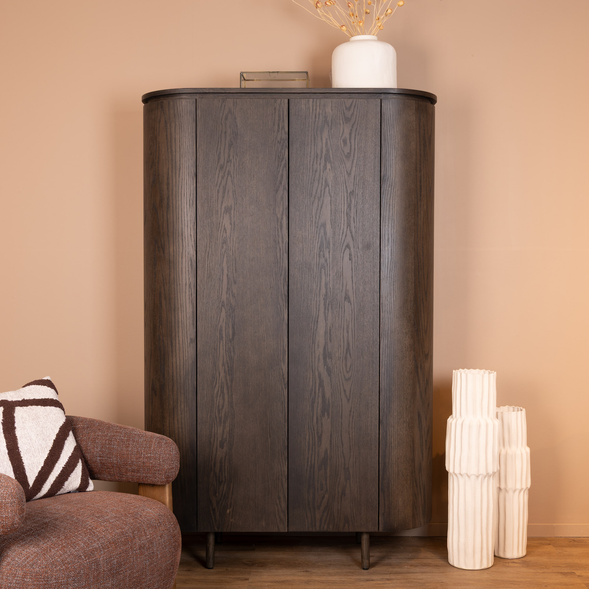 Livingfurn Opbergkast 'Tobago' Eiken, 180 x 115cm