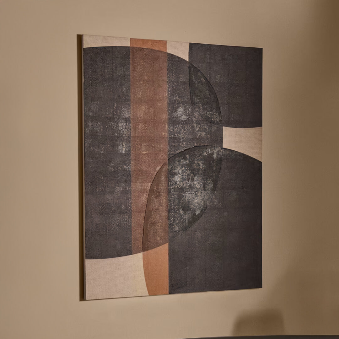 Kave Home Schilderij Tonol 180 x 140cm - Bruin
