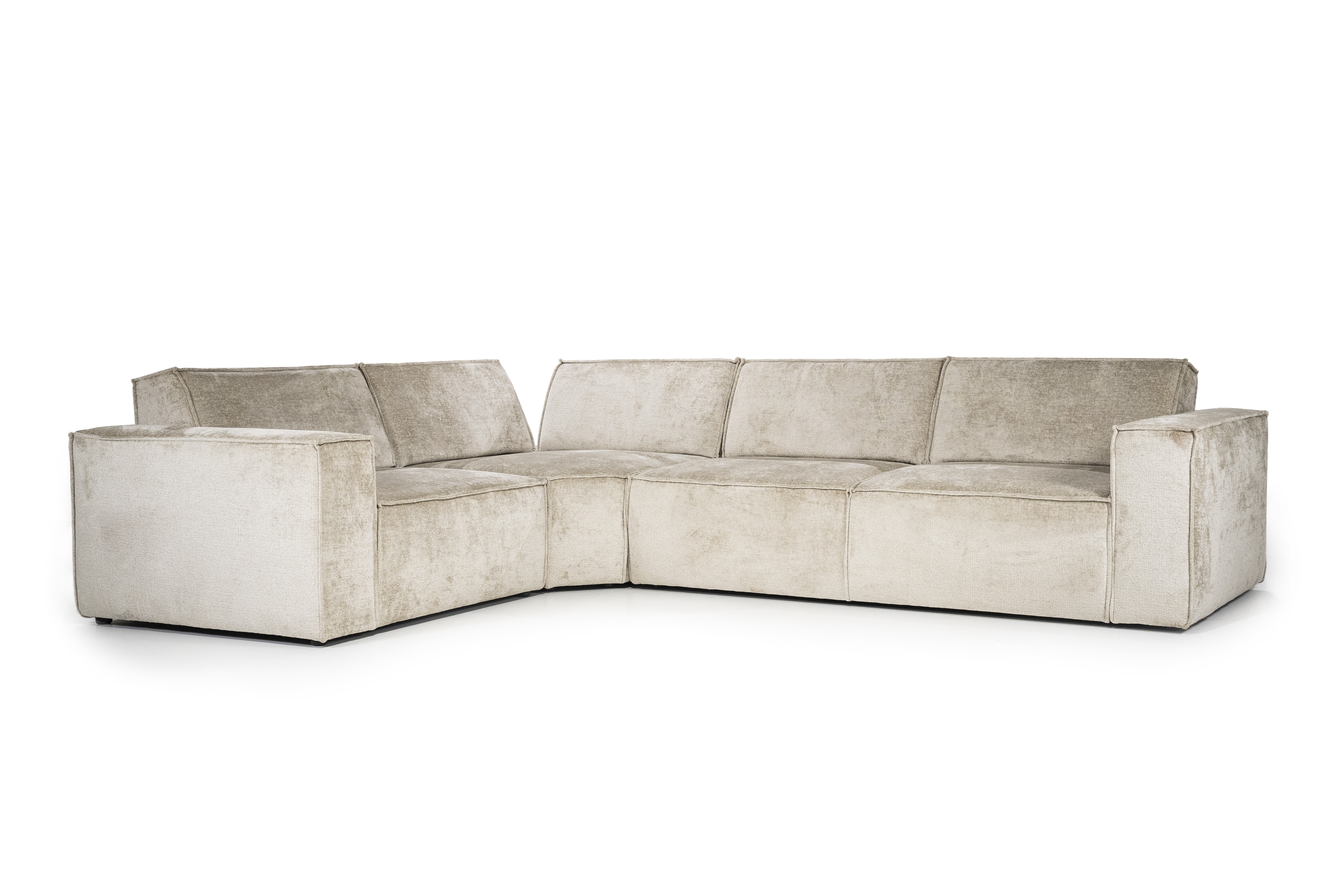 SEVN Hoekbank 'Tori' Links, 330cm, kleur Beige, foto 3