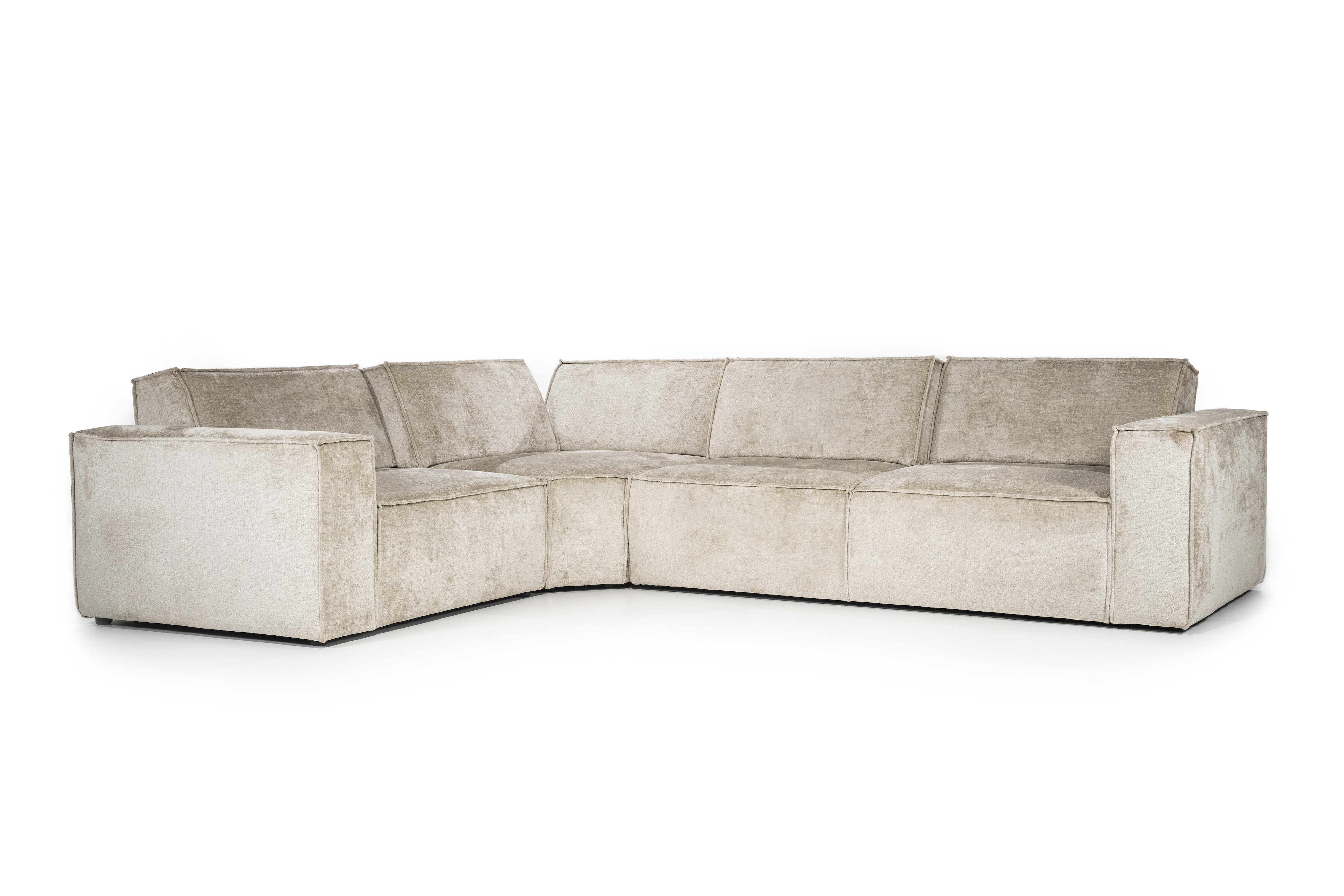 SEVN Hoekbank 'Tori' Links, 330cm, kleur Beige, foto 4