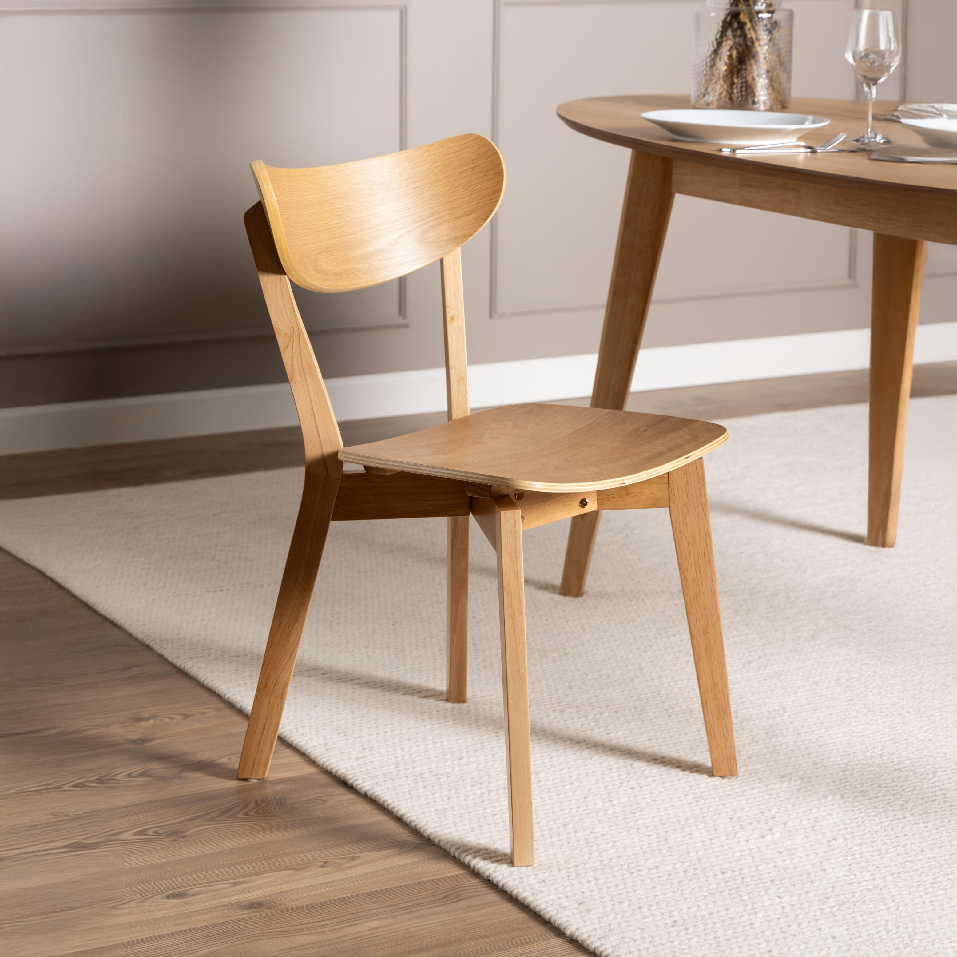 Bendt Houten Eetkamerstoel 'Torkil' 