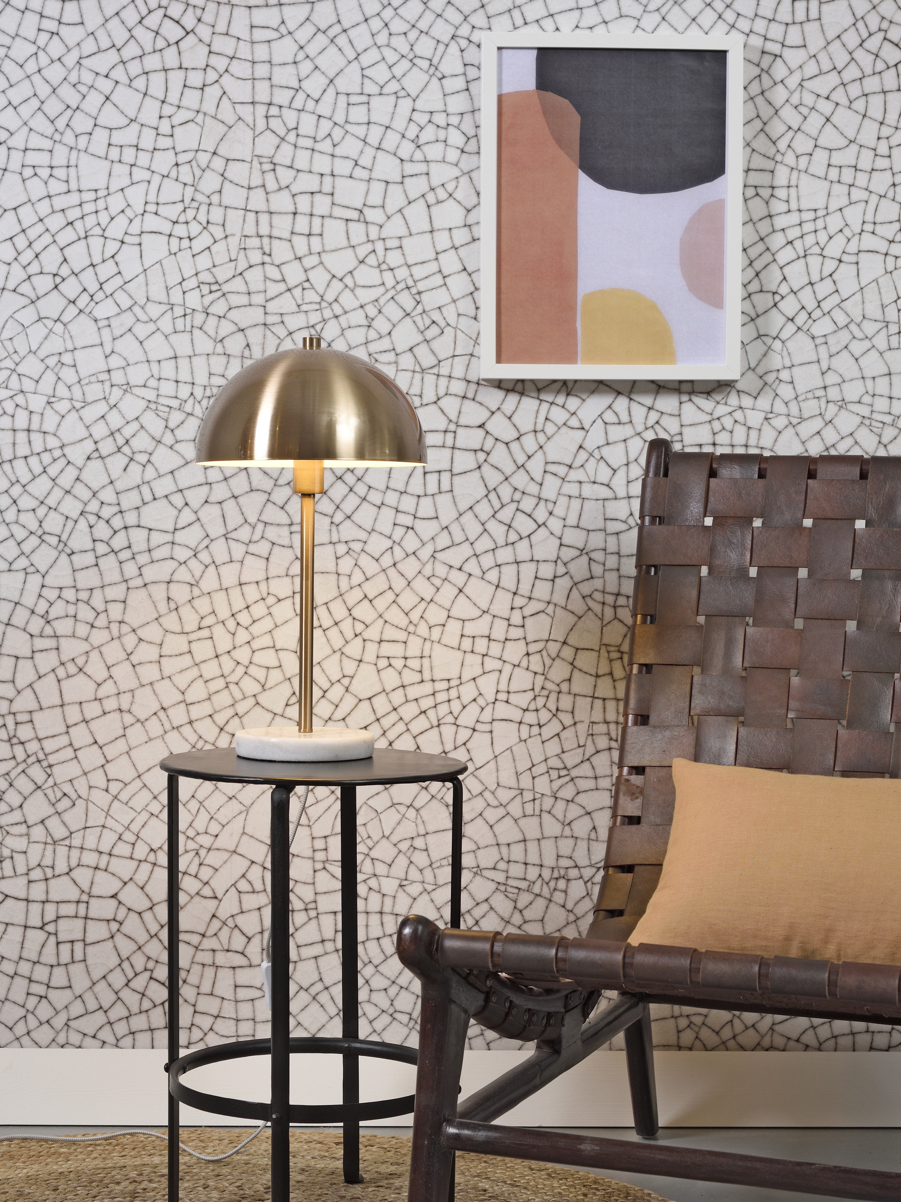 its about RoMi Tafellamp 'Toulouse' 45cm, kleur Goud