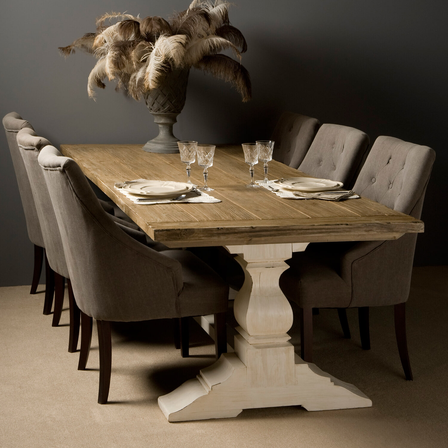 Tower Living Eettafel 'Amanda' 240 x 100cm