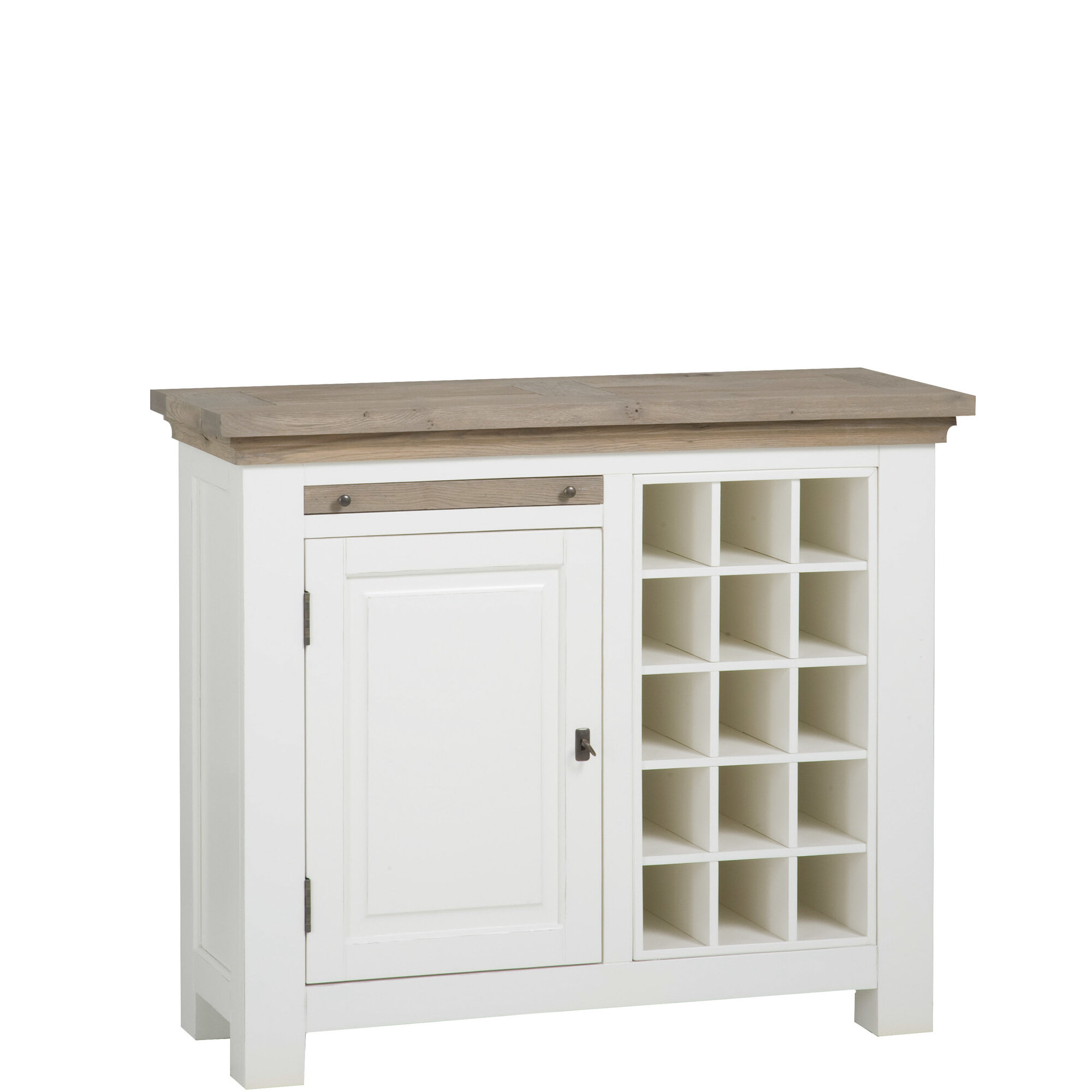 Tower Living Wijnkast 'Parma' kleur wit