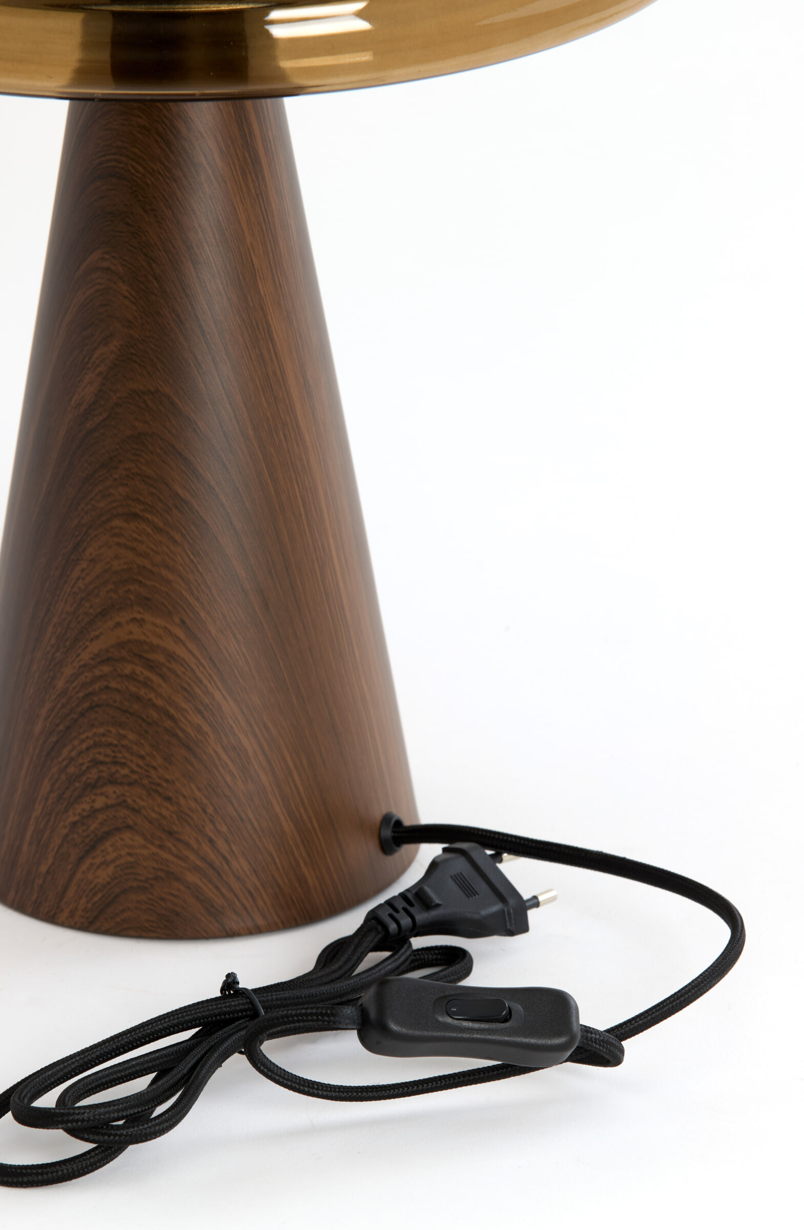 Light & Living Tafellamp 'Mueda' 43cm, kleur Bruin